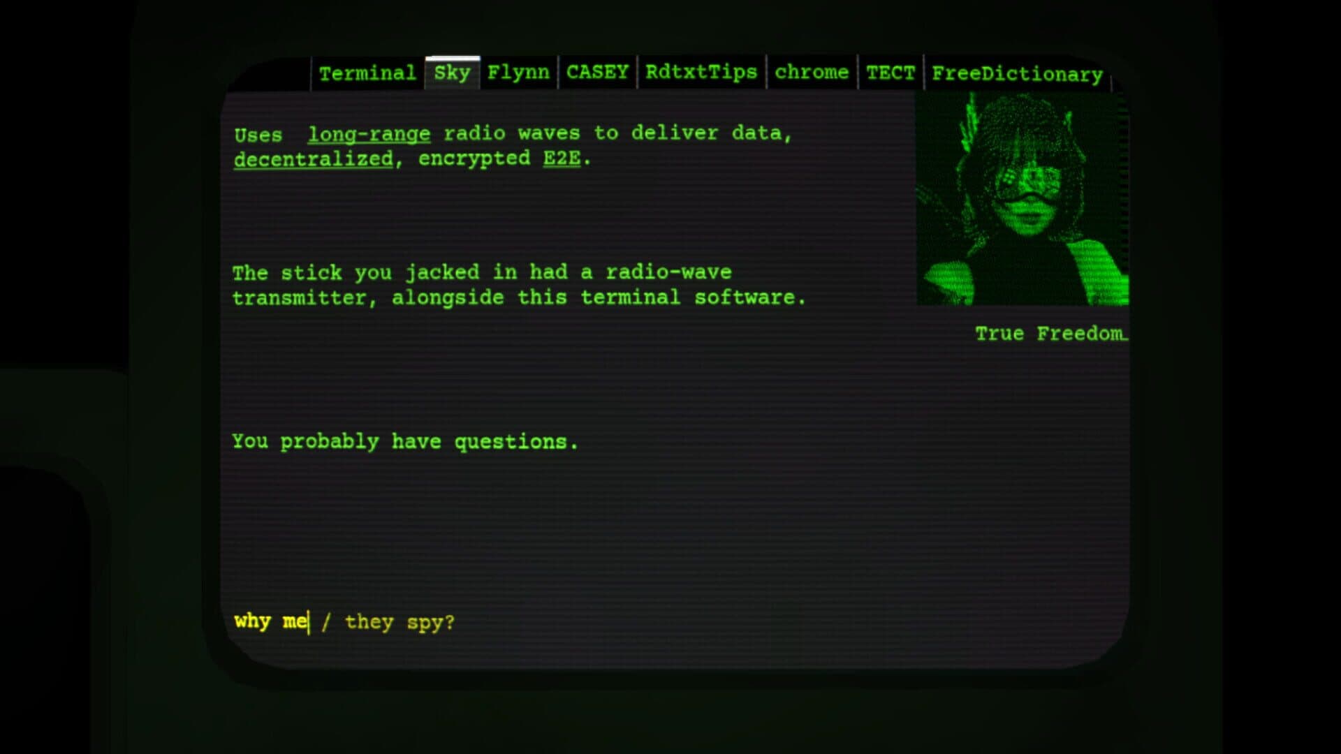 Screenshot for Radiotext