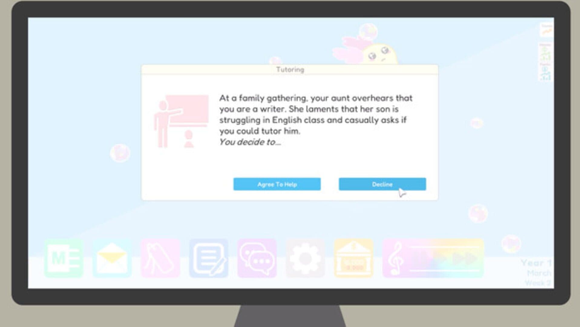 Screenshot for Author Sim