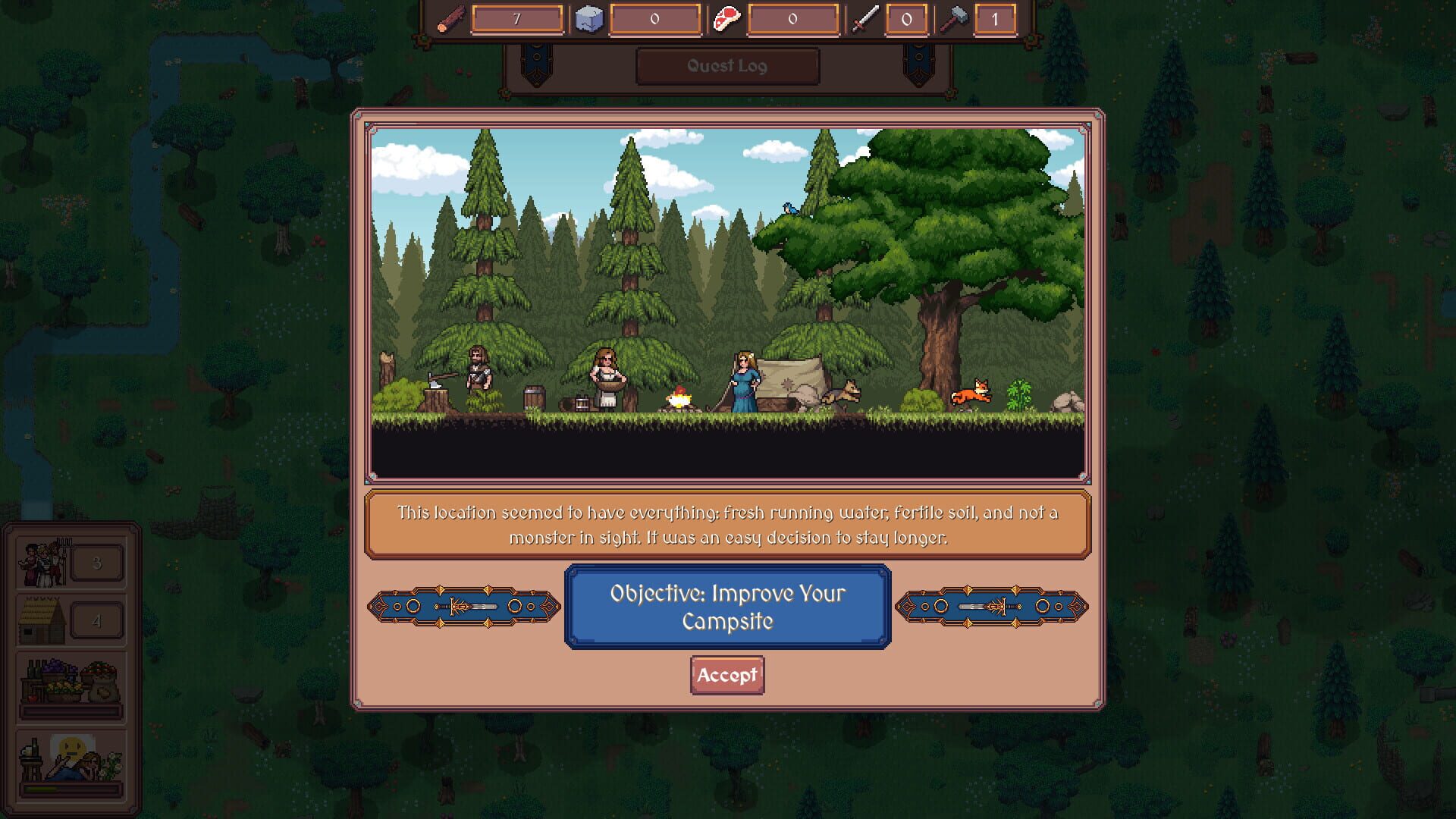 Screenshot for Hearth and Hamlet