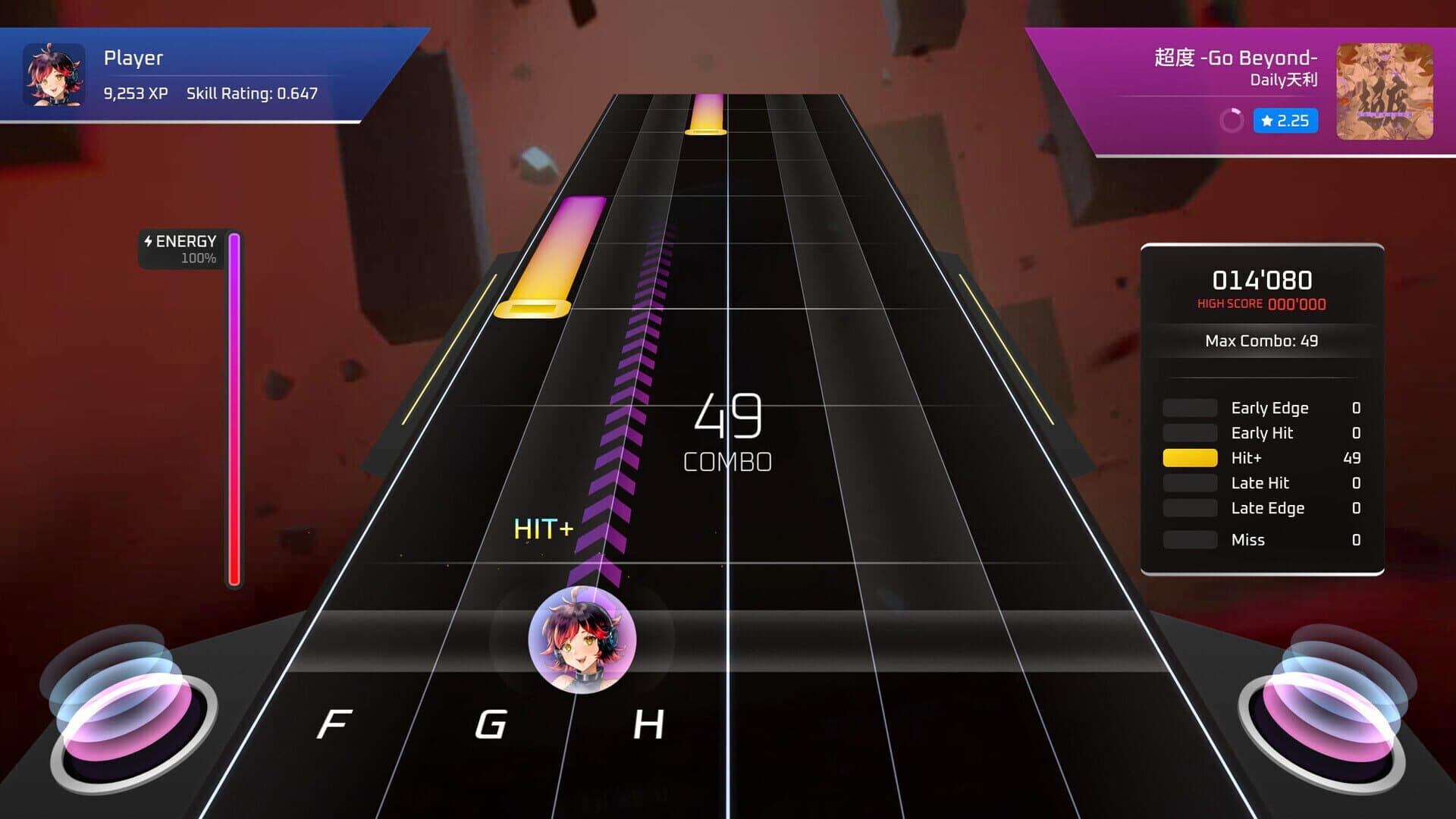 Screenshot for RhythmStrike