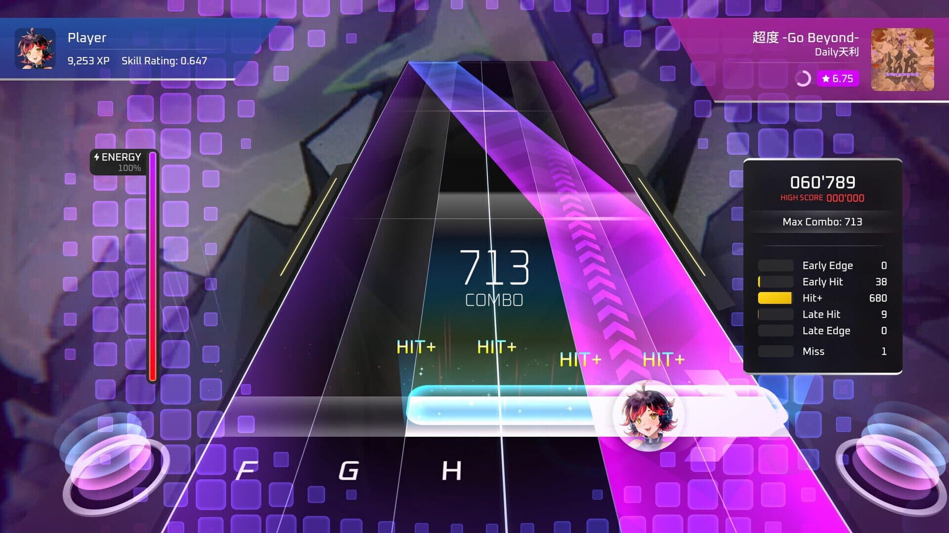 Screenshot for RhythmStrike