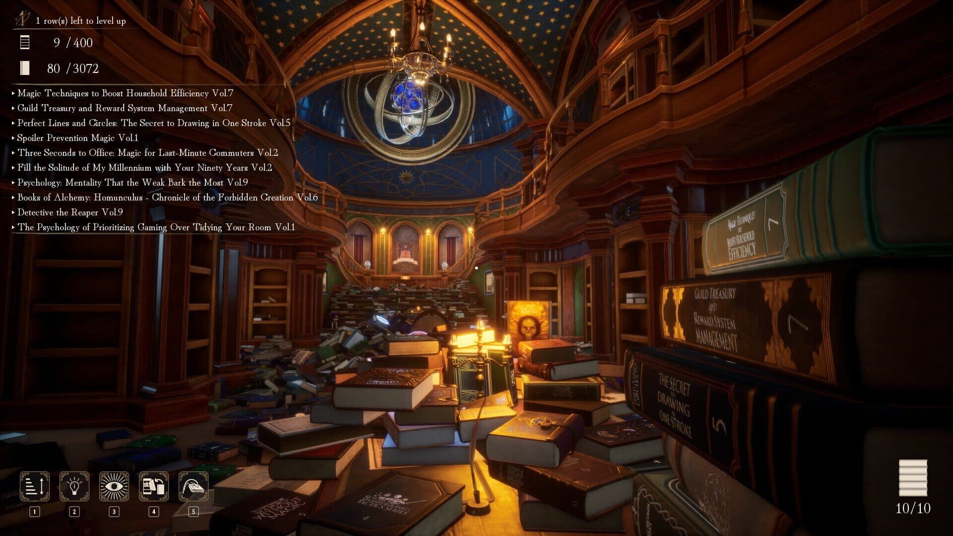 Screenshot for Librarian: Tidy Up the Arcane Library!