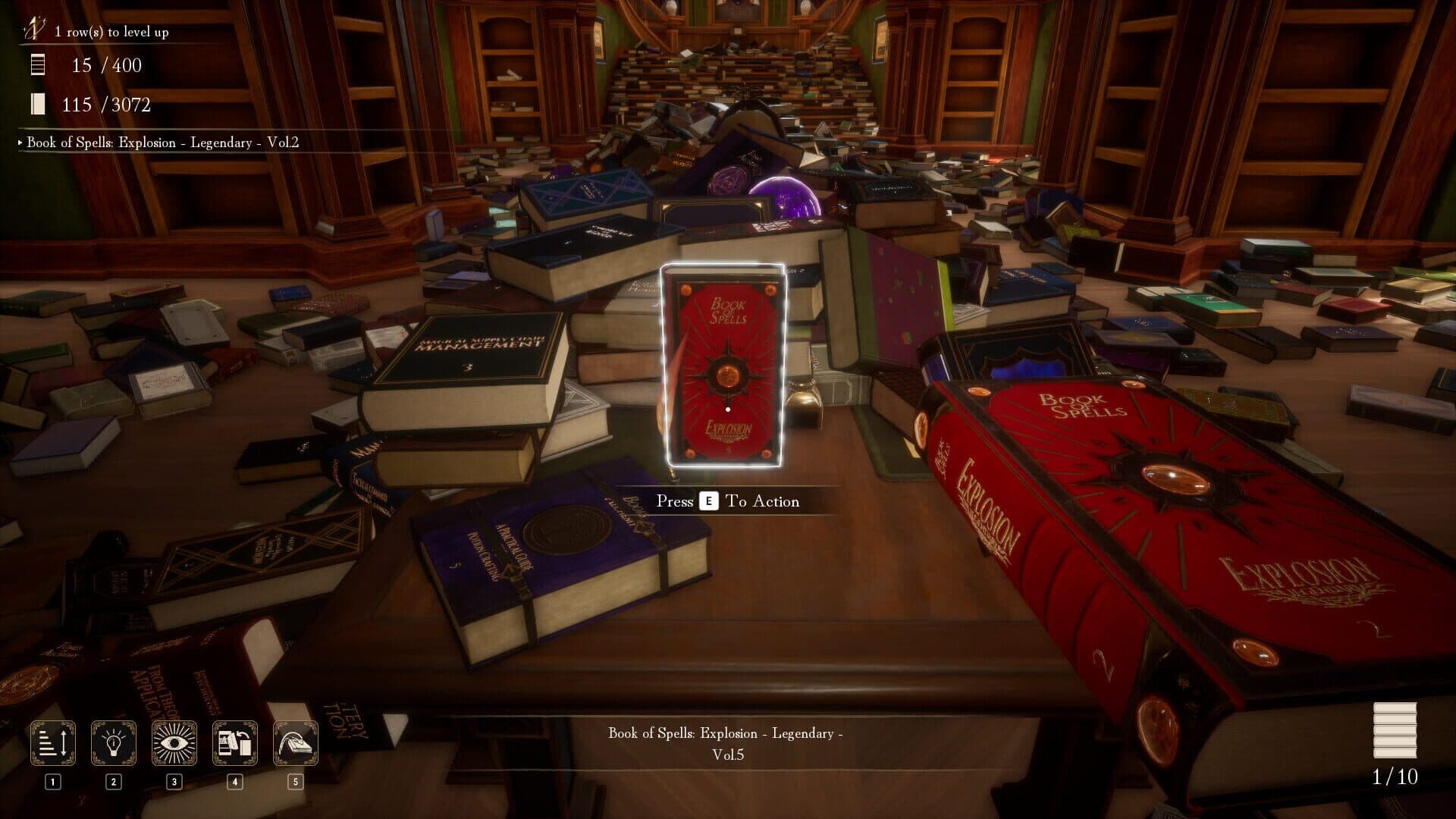 Screenshot for Librarian: Tidy Up the Arcane Library!