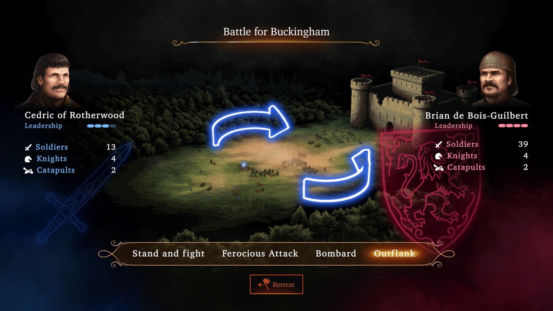 Screenshot for Defender of the Crown: The Legend Returns