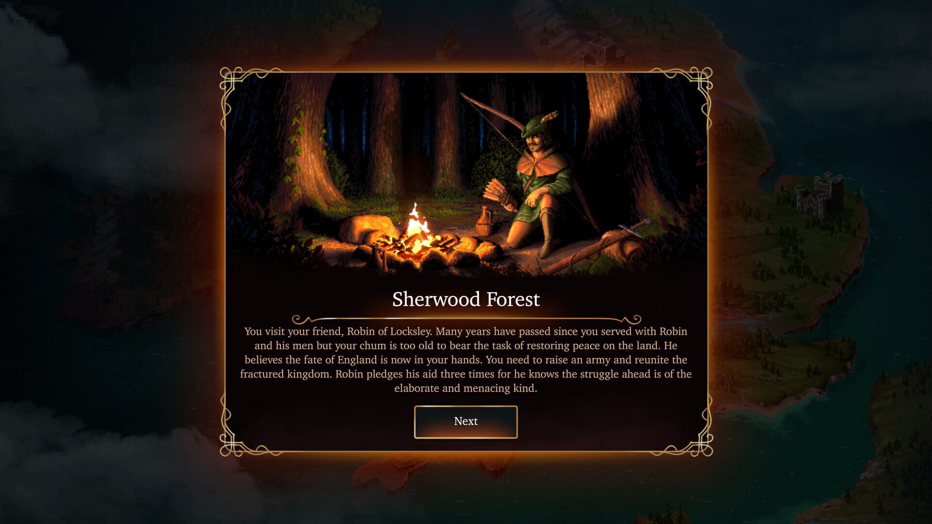 Screenshot for Defender of the Crown: The Legend Returns