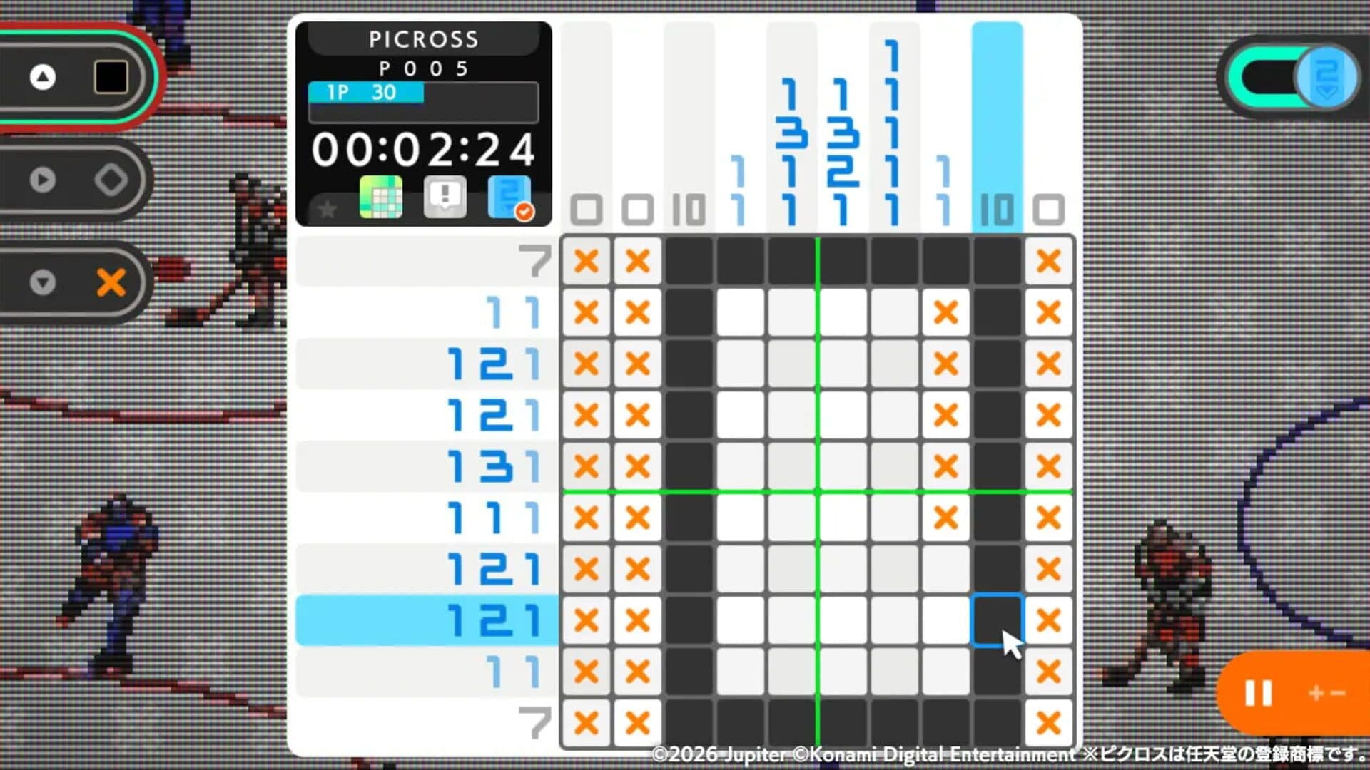 Screenshot for Picross S Konami Antiques Edition