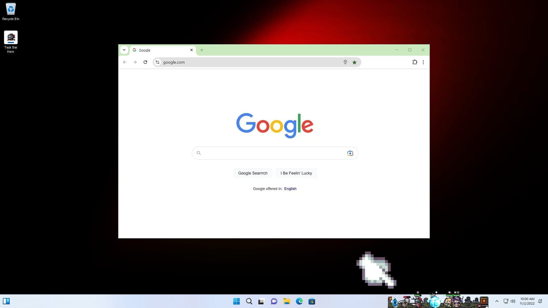 Screenshot for TBH: Task Bar Hero