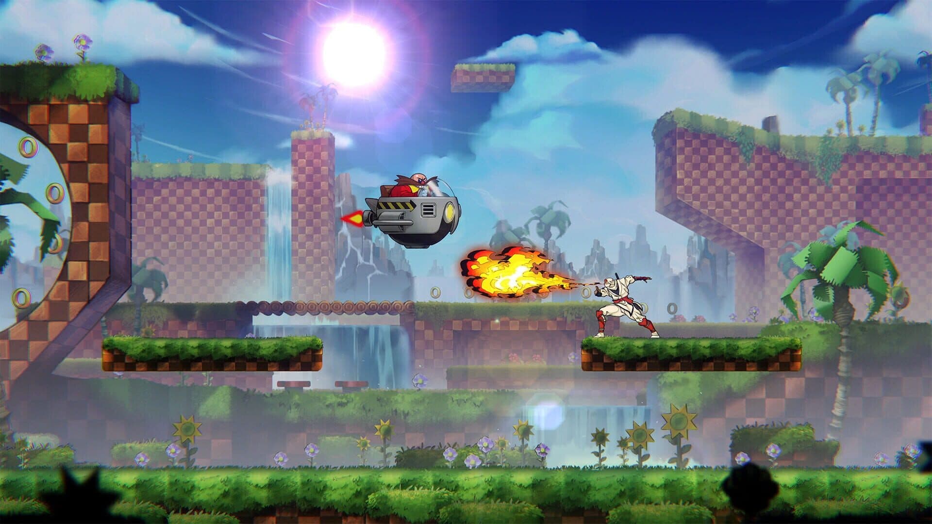 Screenshot for Shinobi: Art of Vengeance - Sega Villains Stage