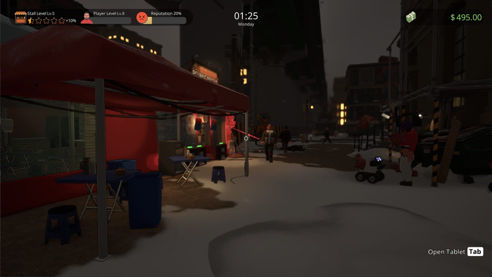 Screenshot for Pojangmacha: Korean Street Food Management Simulator