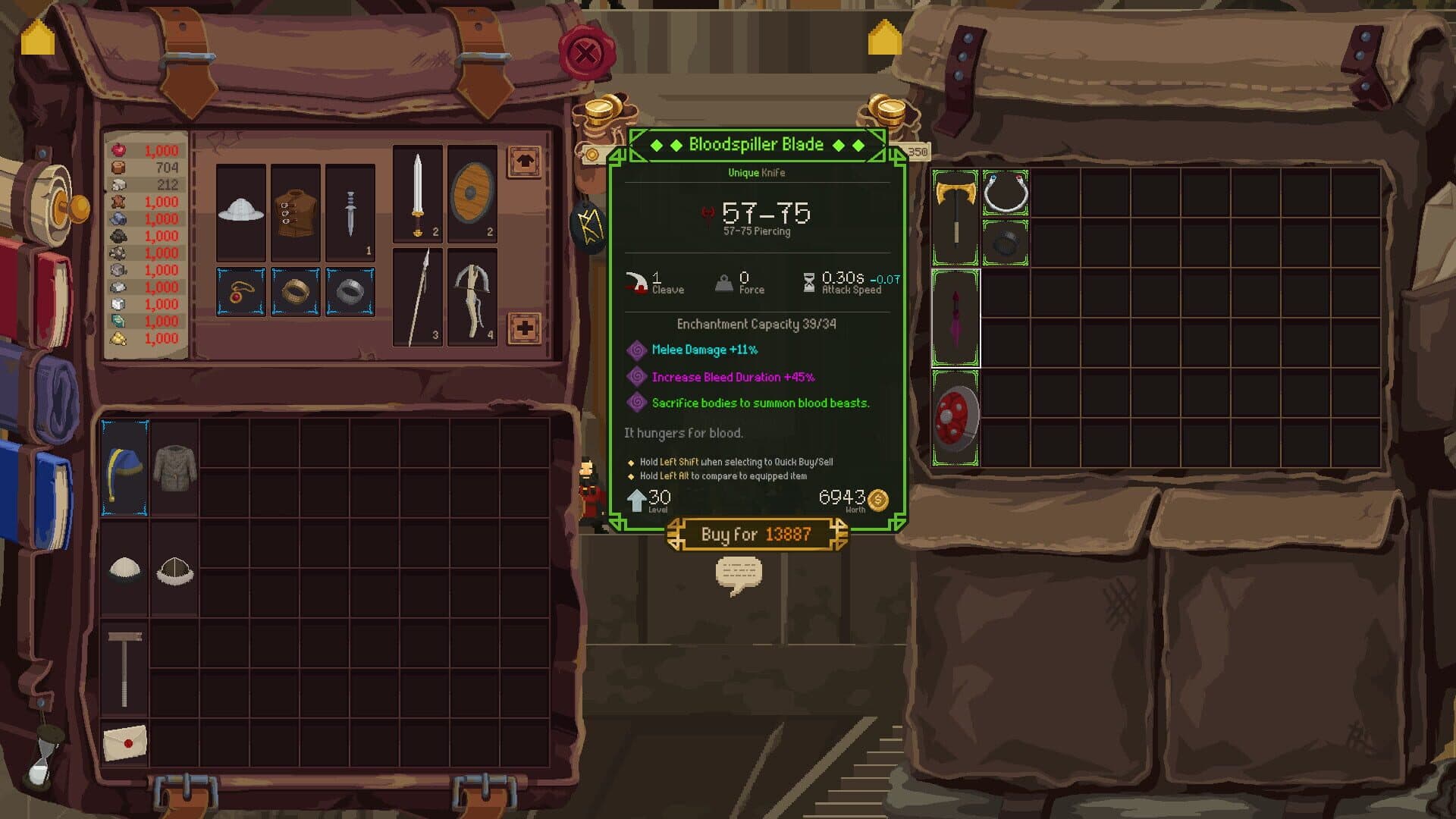 Screenshot for Regions of Ruin: Runegate - The Merchant
