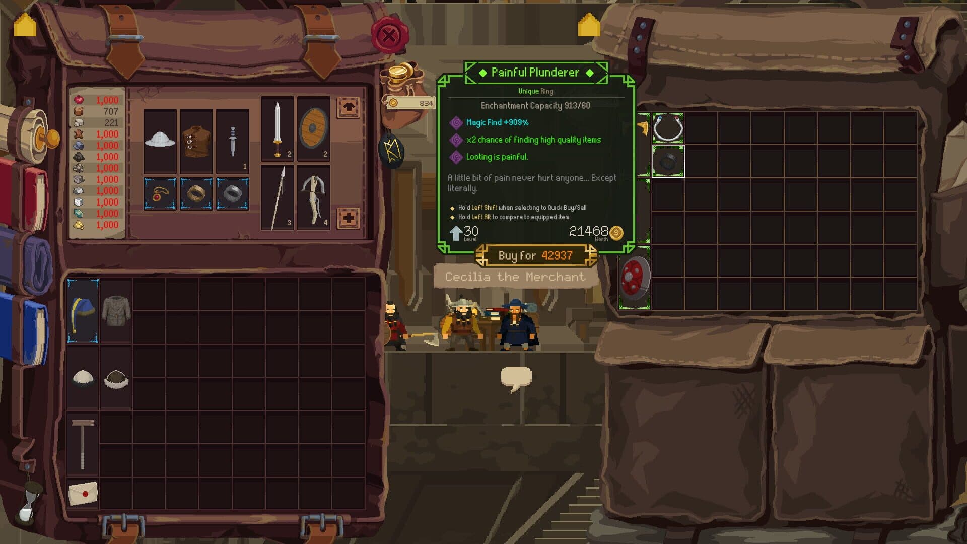 Screenshot for Regions of Ruin: Runegate - The Merchant