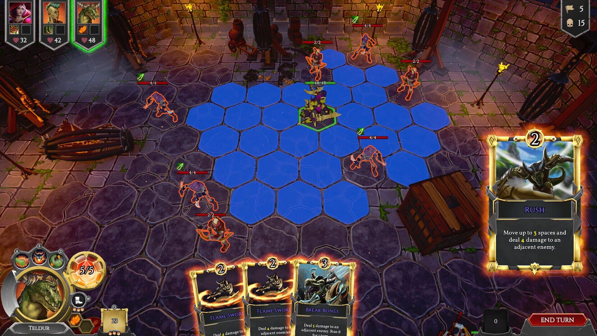 Screenshot for Heroes of Magic and Steel