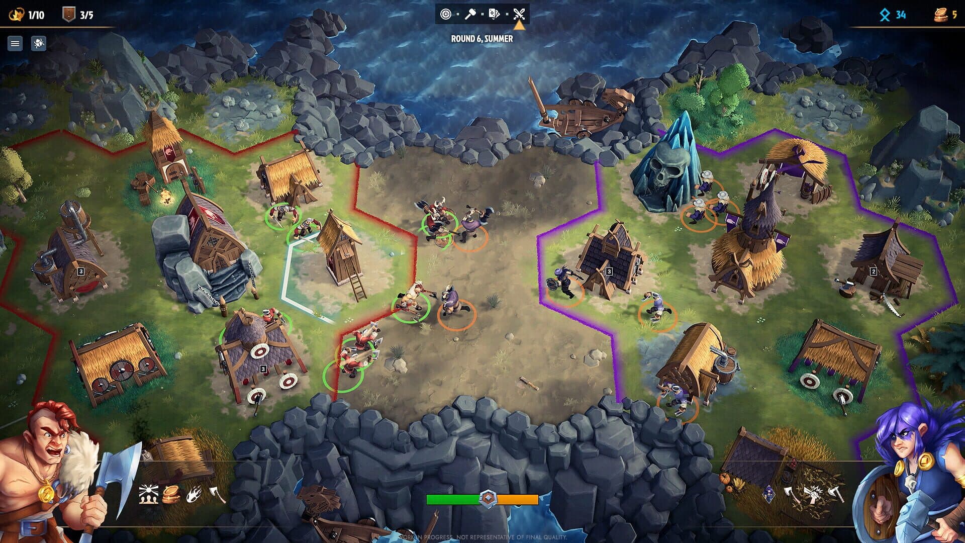 Screenshot for Northgard Battlegrounds