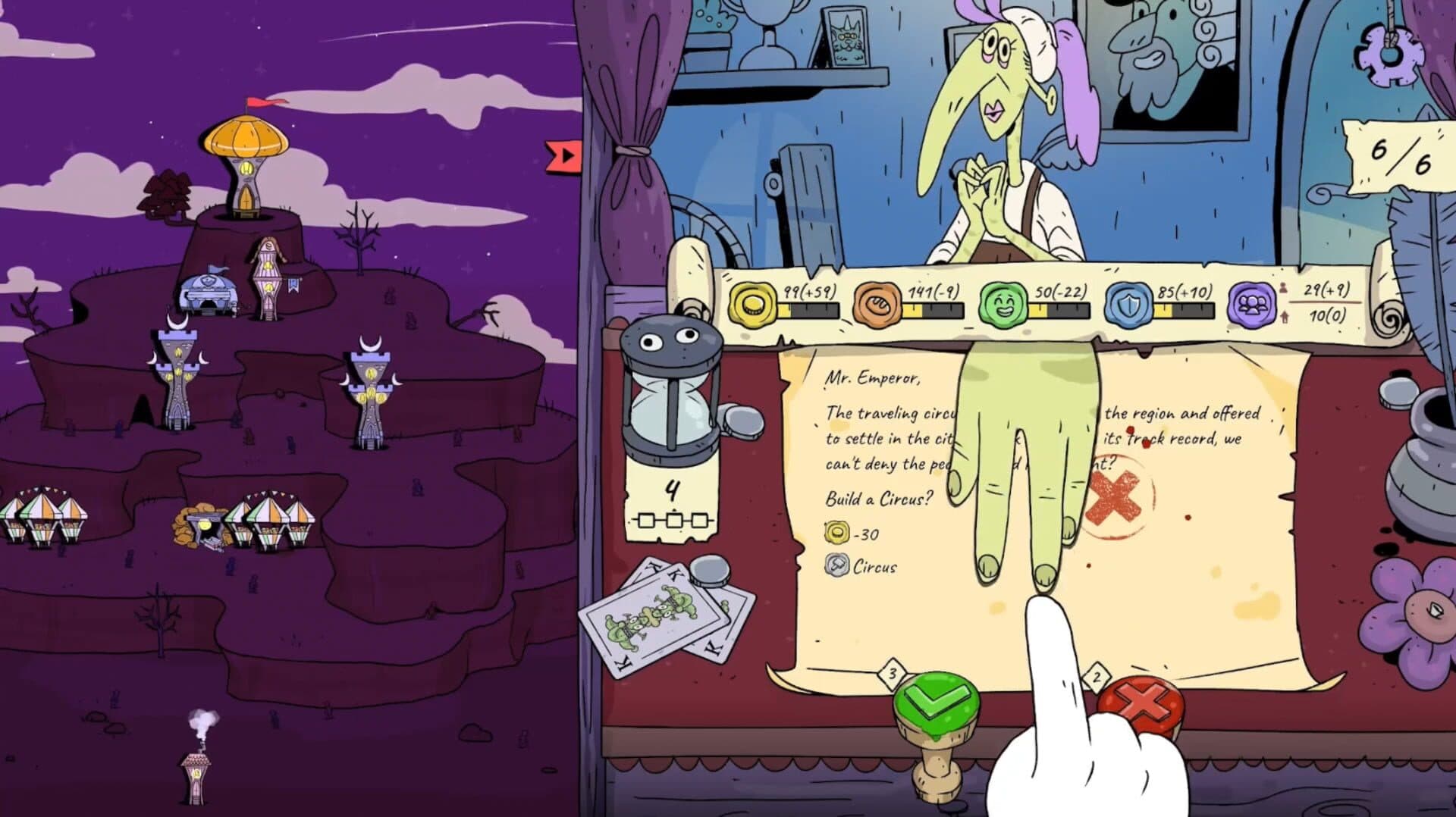 Screenshot for Stamperor! The Jester's Decree