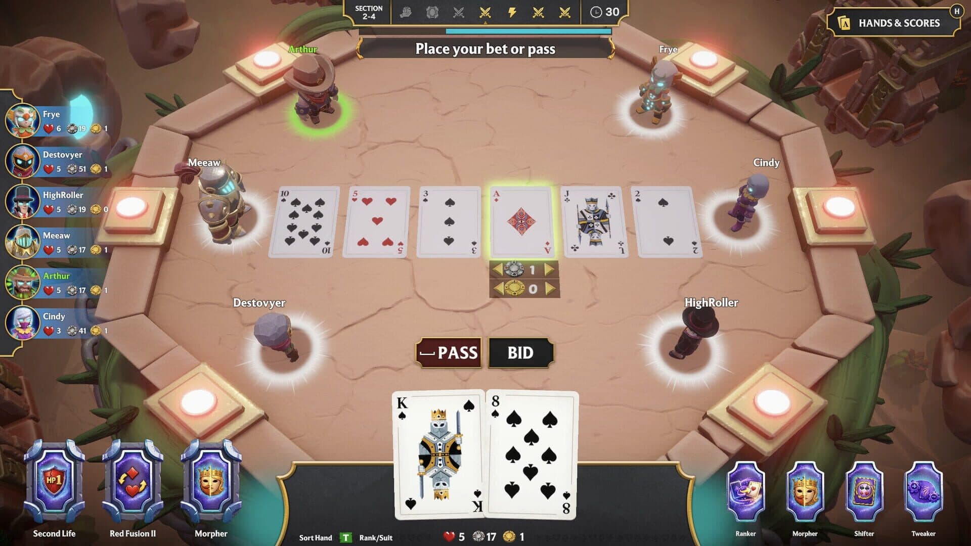 Screenshot for One Last Hand