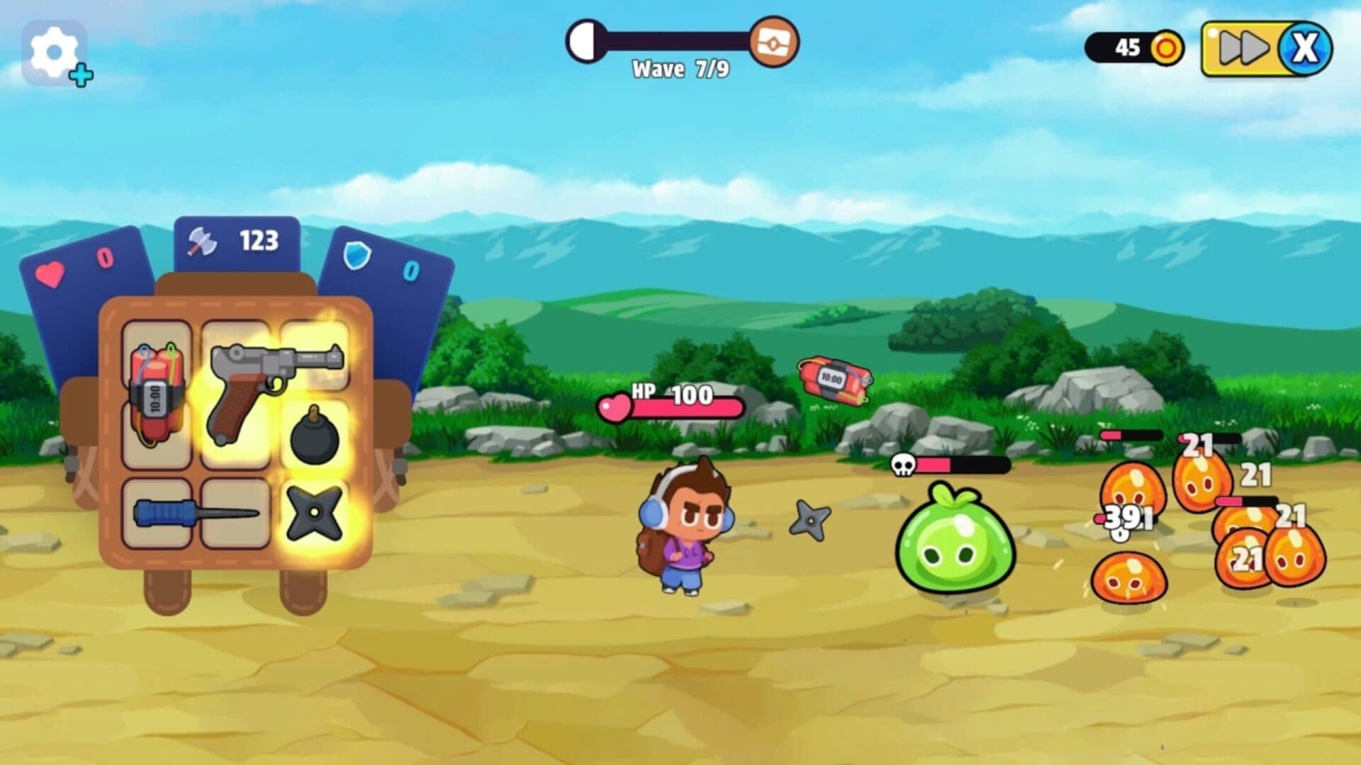 Screenshot for Bag Fight