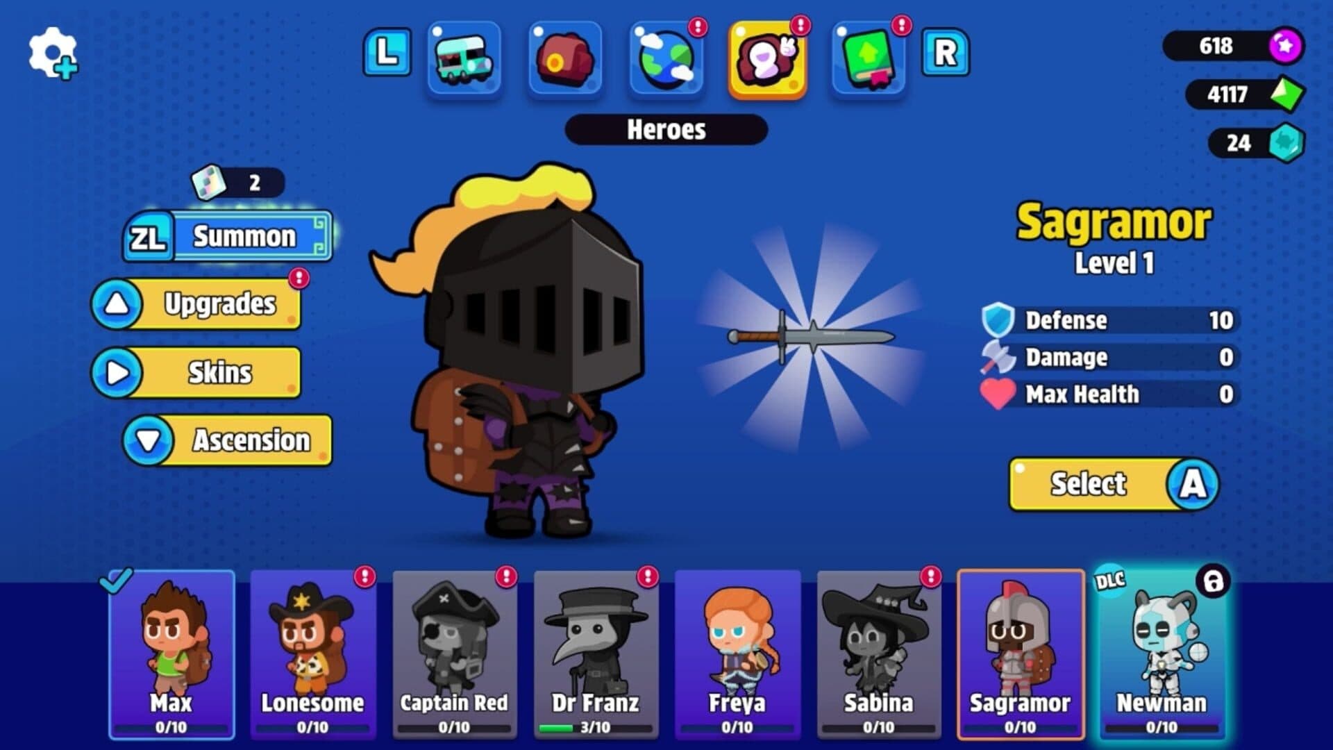 Screenshot for Bag Fight