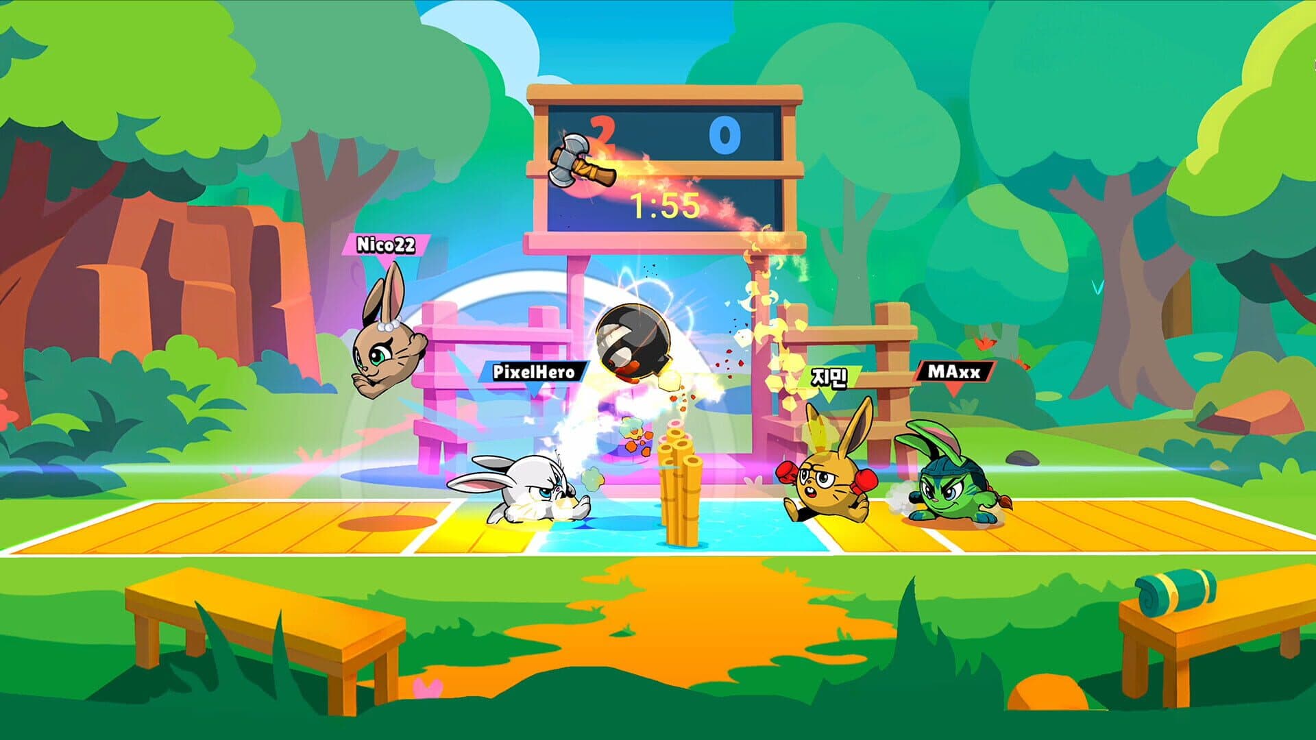 Screenshot for Super Bomba League