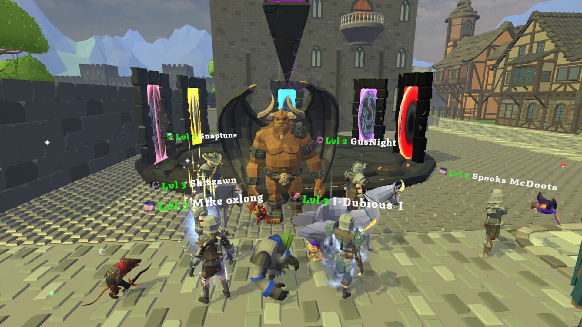 Screenshot for MMORPG NPC Simulator
