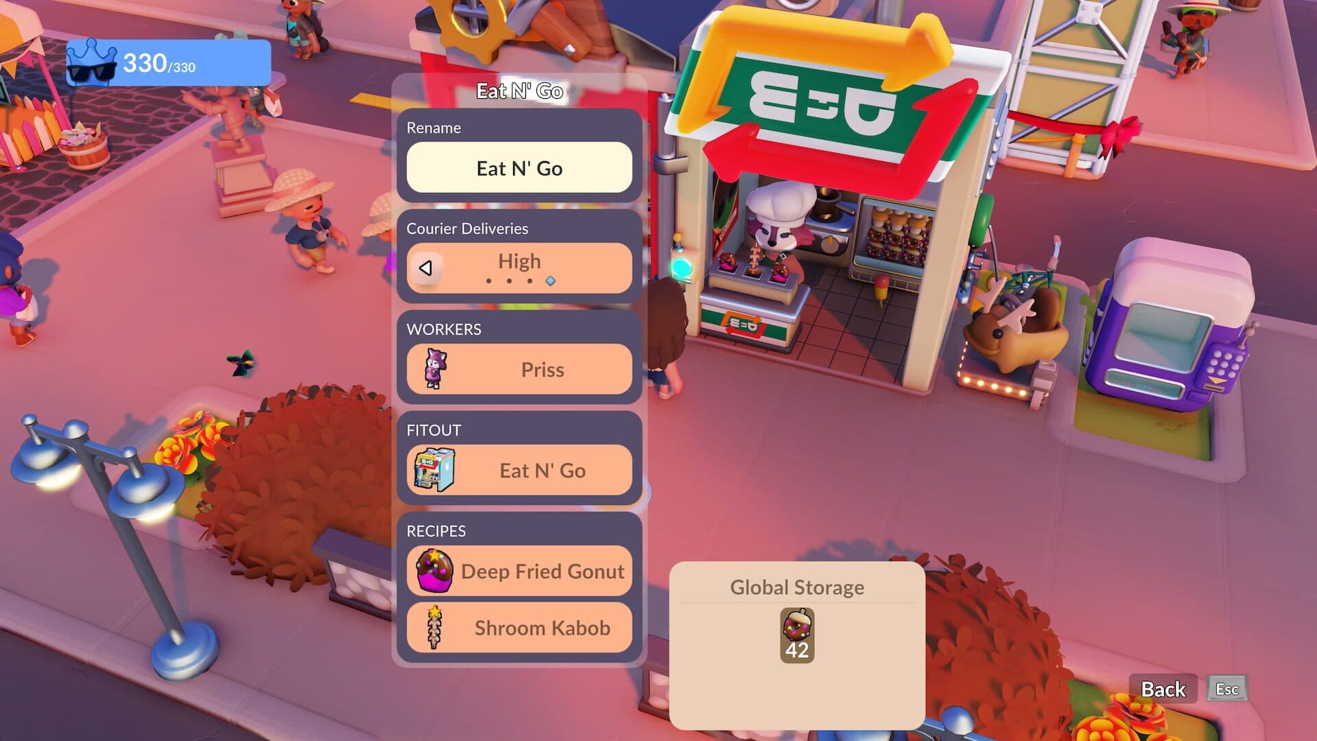 Screenshot for Go-Go Town!
