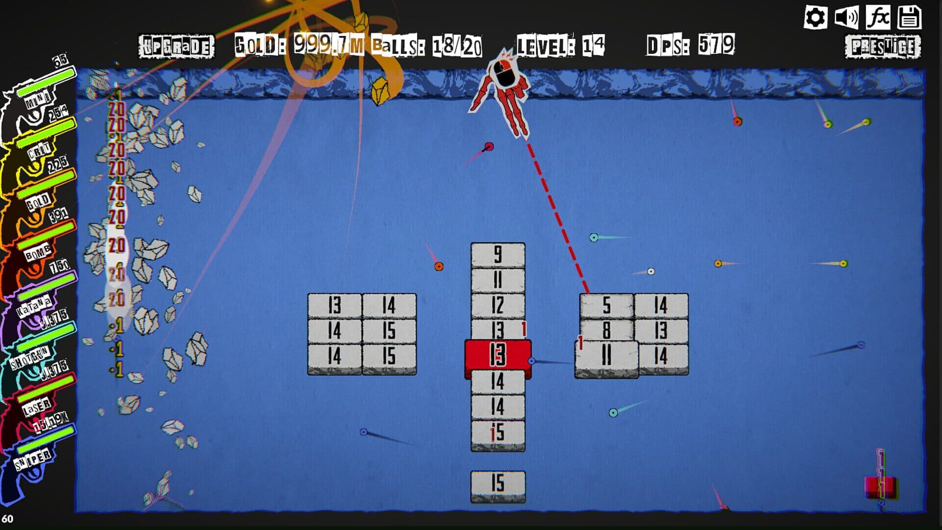 Screenshot for Ball Buster Breakout