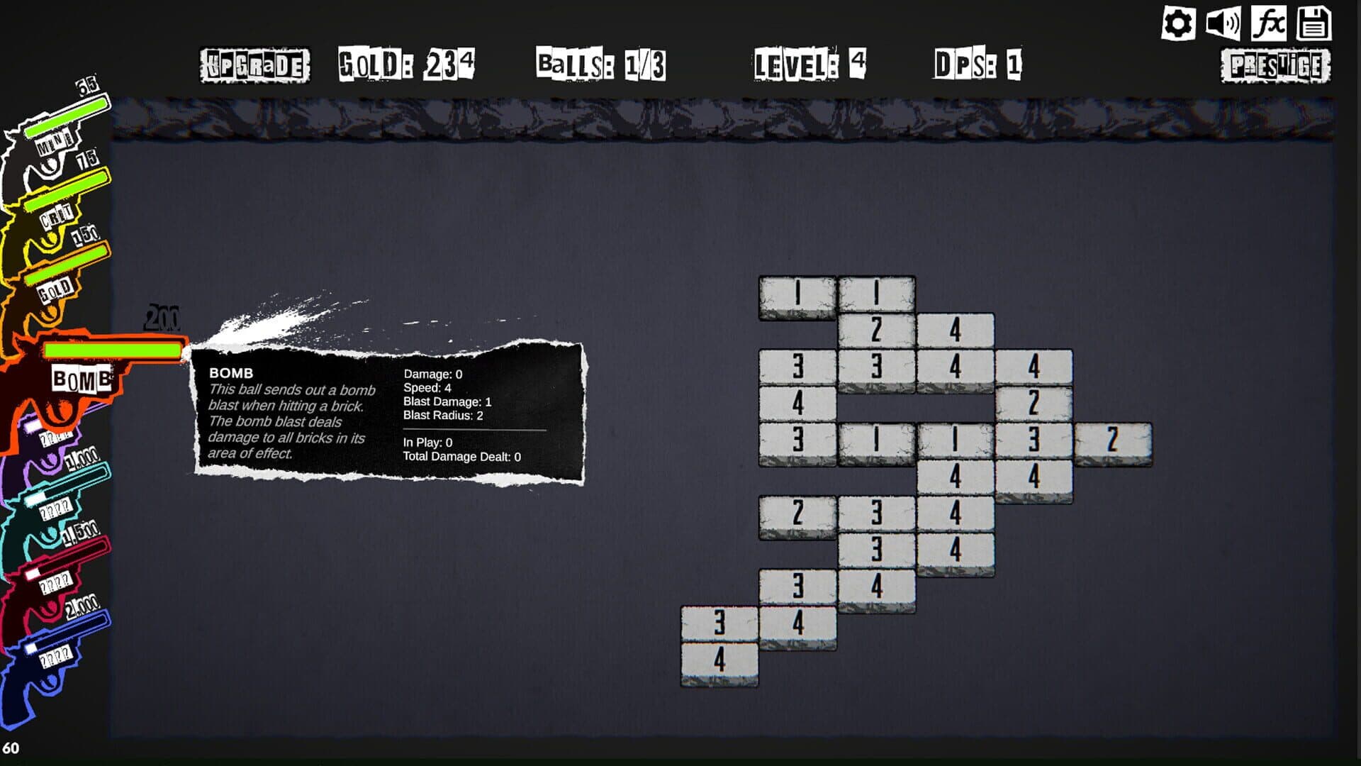 Screenshot for Ball Buster Breakout