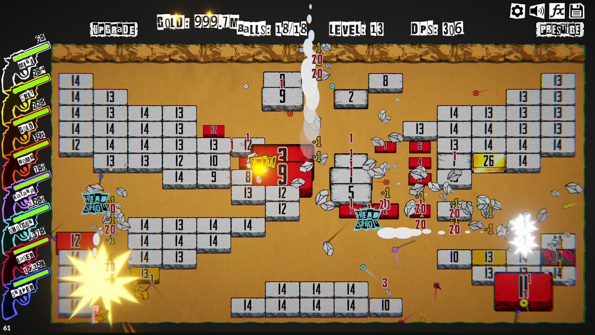 Screenshot for Ball Buster Breakout