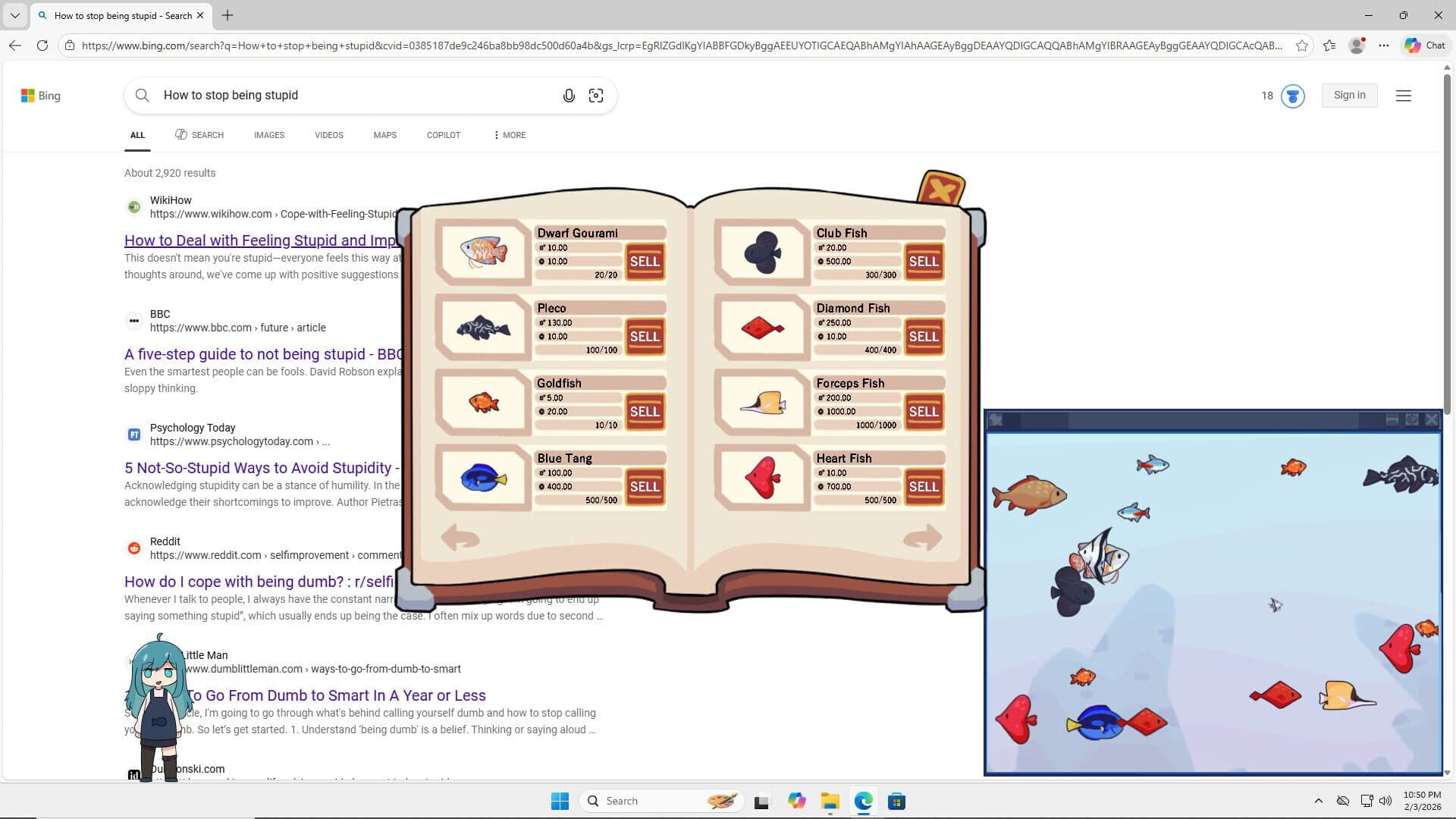 Screenshot for Vquarium