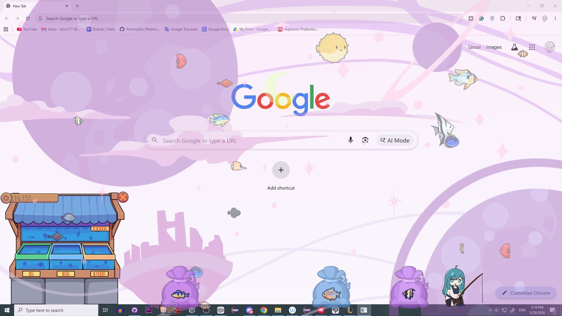 Screenshot for Vquarium