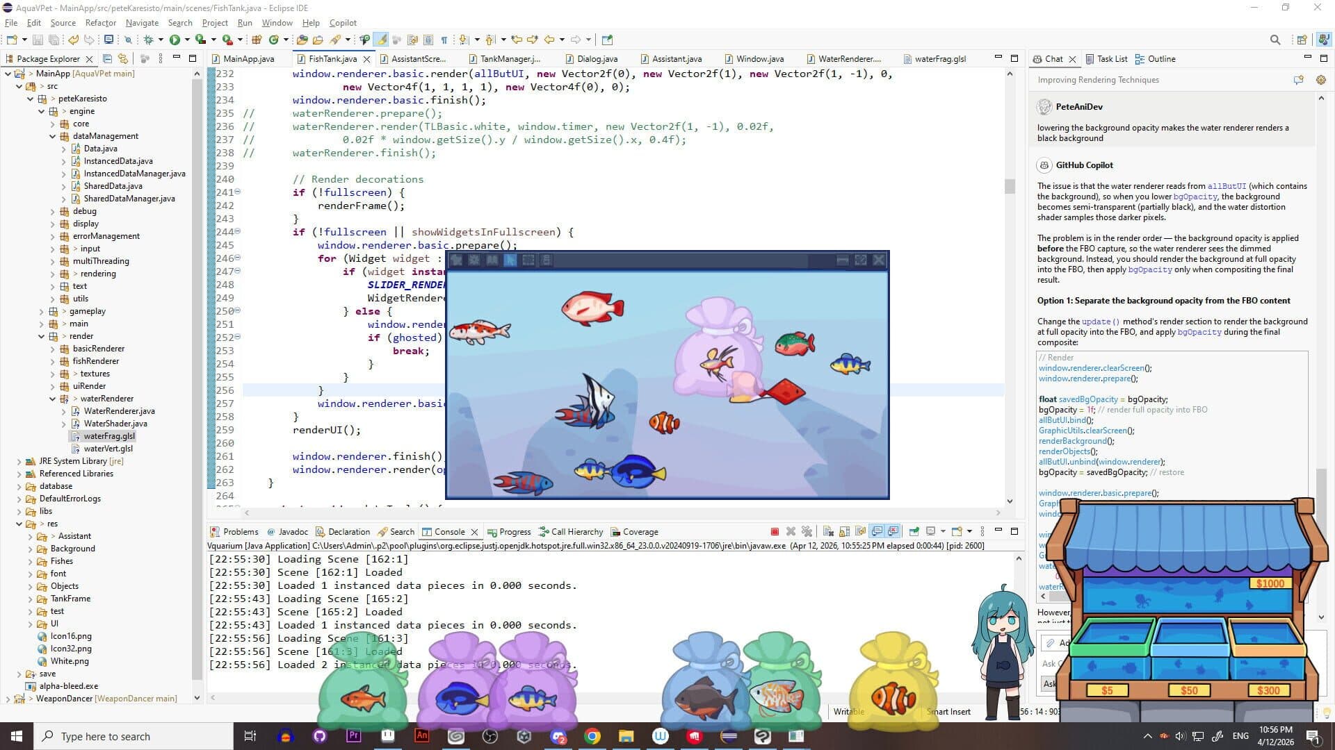 Screenshot for Vquarium