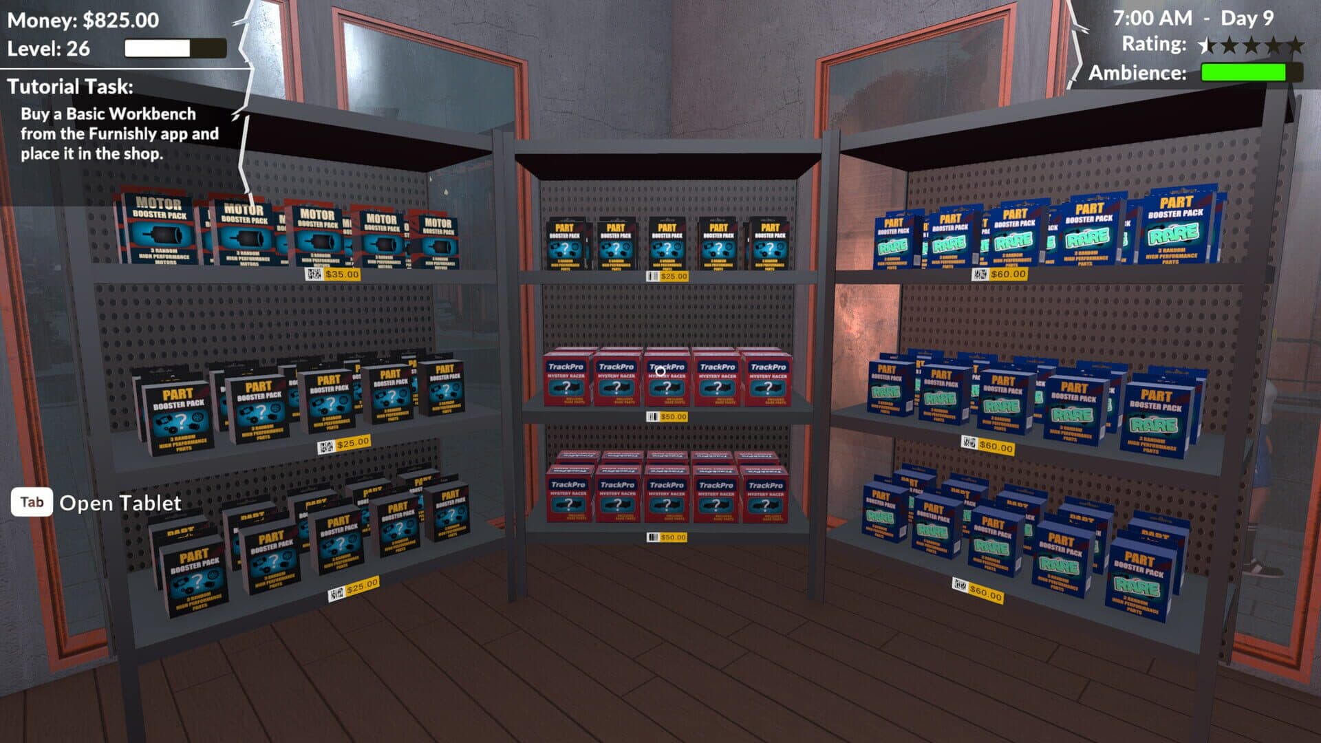 Screenshot for Pocket Racer Shop Sim