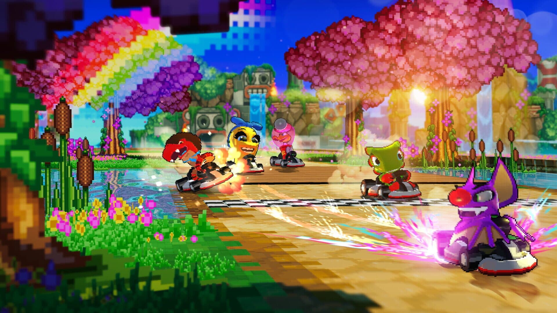 Screenshot for Super Yooka-Laylee Kart