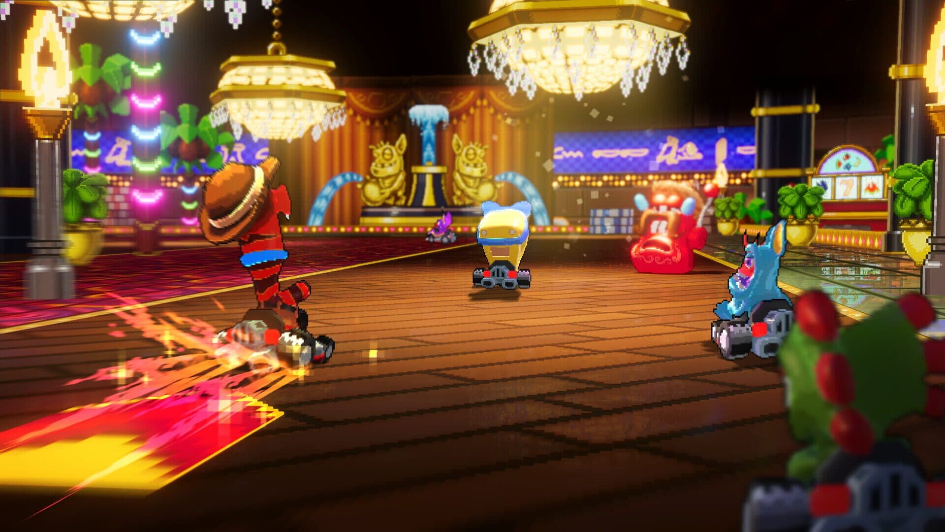 Screenshot for Super Yooka-Laylee Kart
