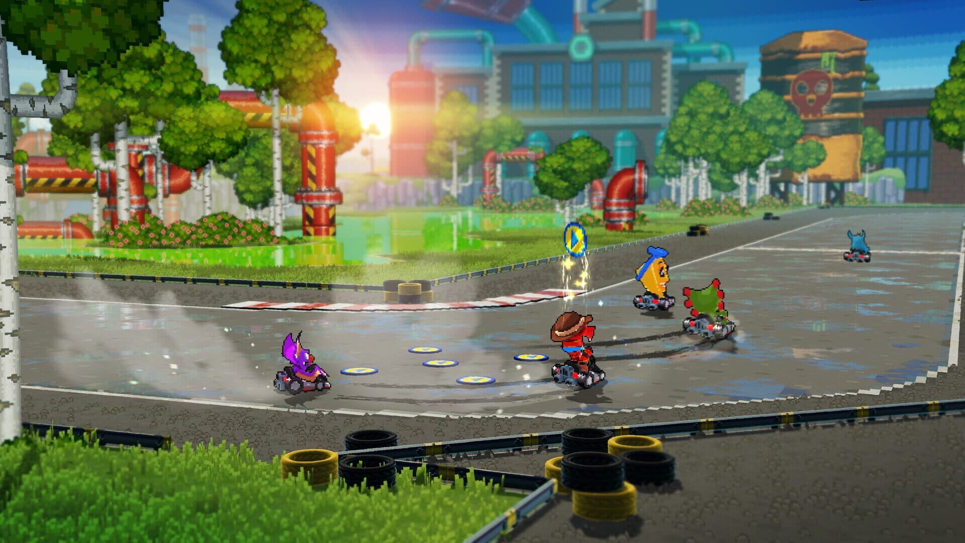 Screenshot for Super Yooka-Laylee Kart