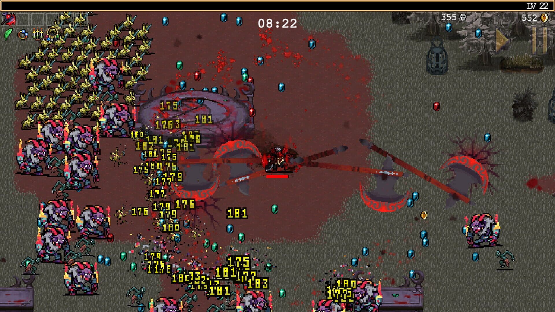 Screenshot for Vampire Survivors: Legacy of the Bloodmoon