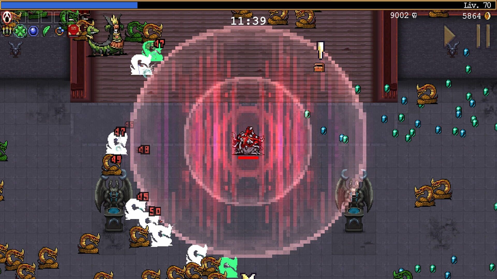 Screenshot for Vampire Survivors: Legacy of the Bloodmoon