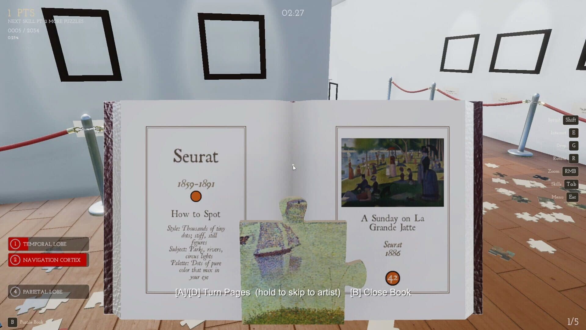 Screenshot for Cleaning up the Puzzle Gallery