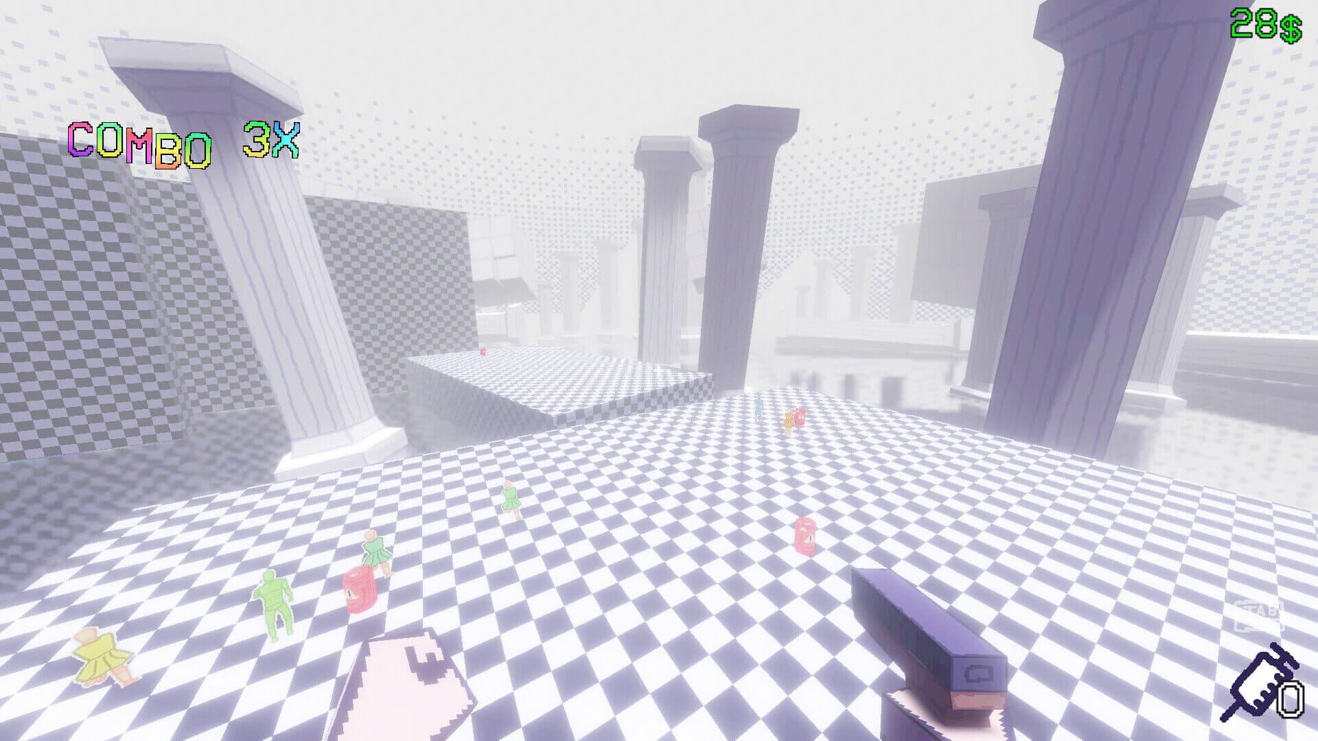 Screenshot for Brain Runner: Dreamcore Movement Shooter