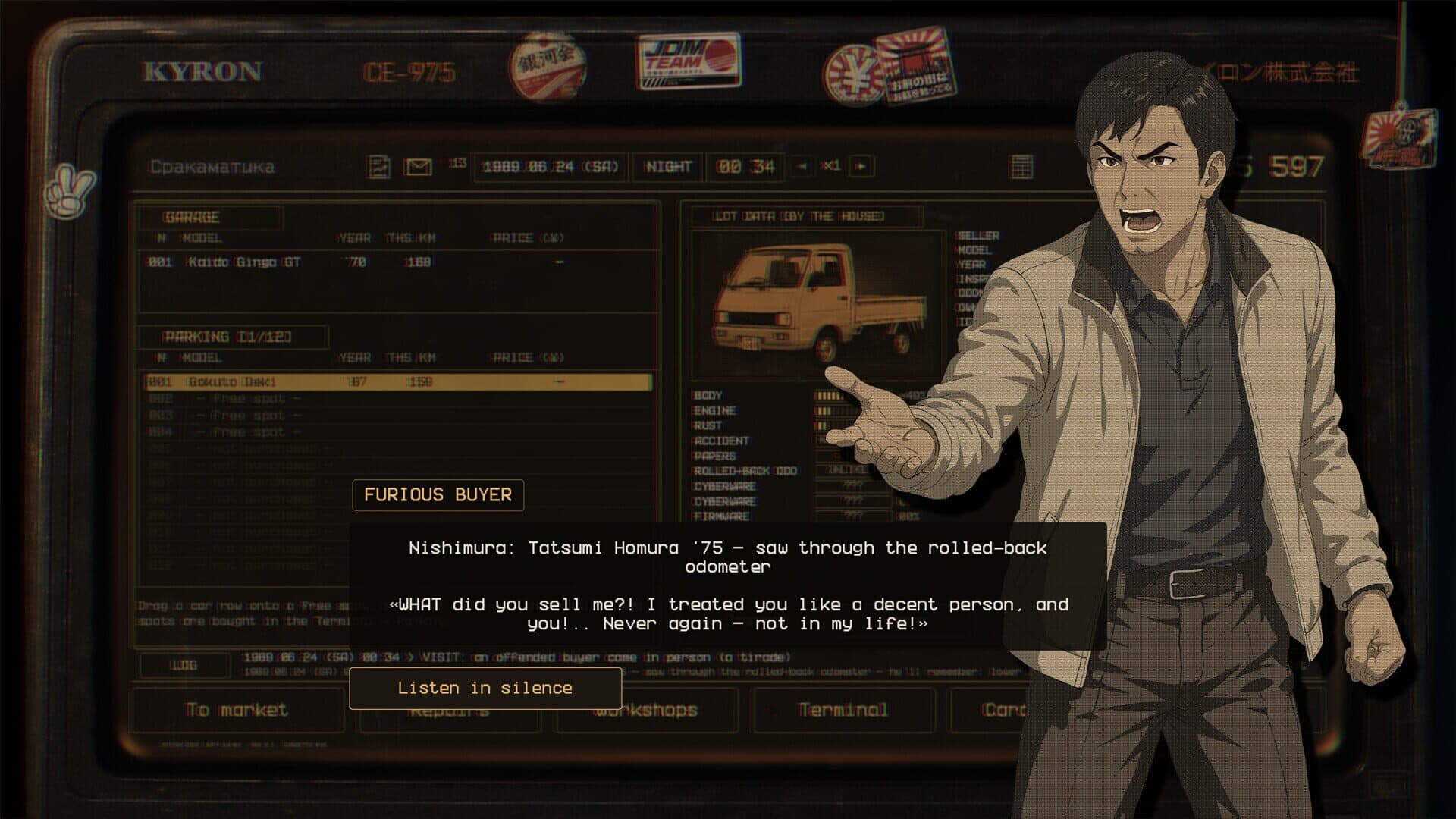 Screenshot for Touge: JDM Dealership Simulator