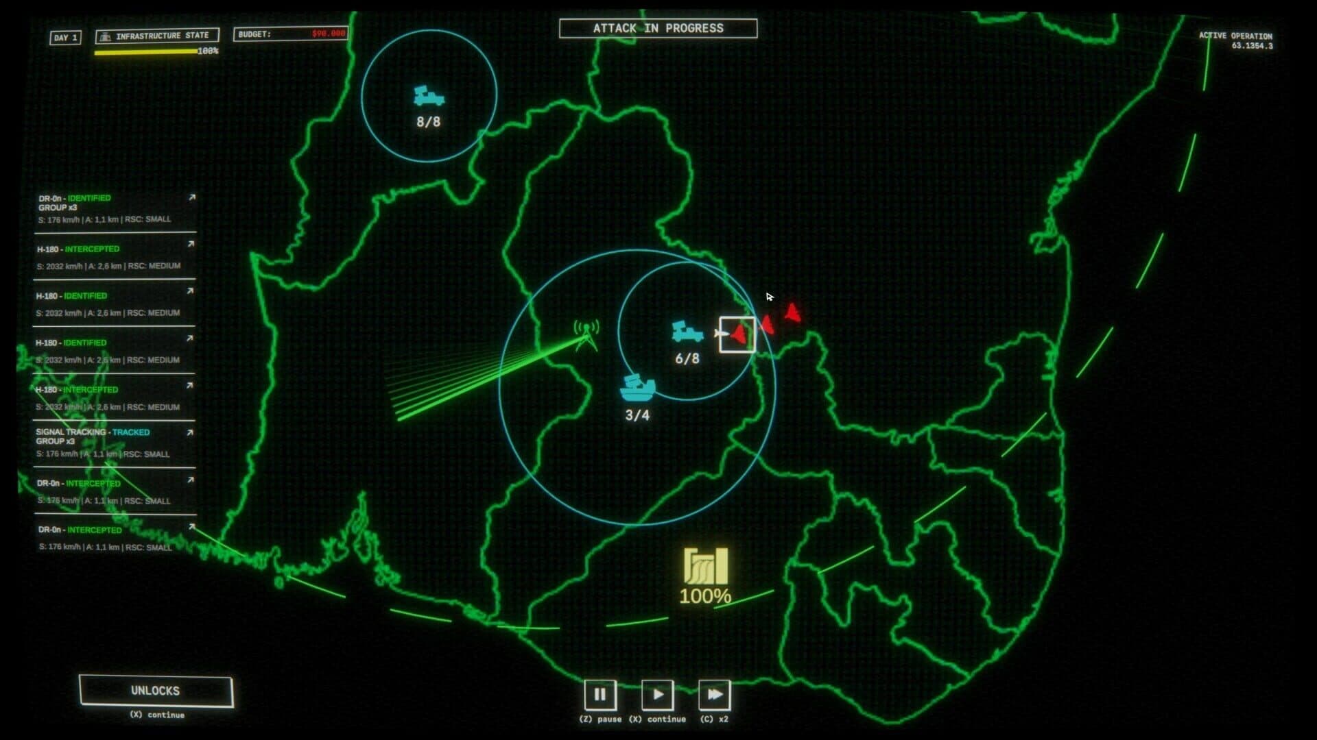 Screenshot for Radar Line