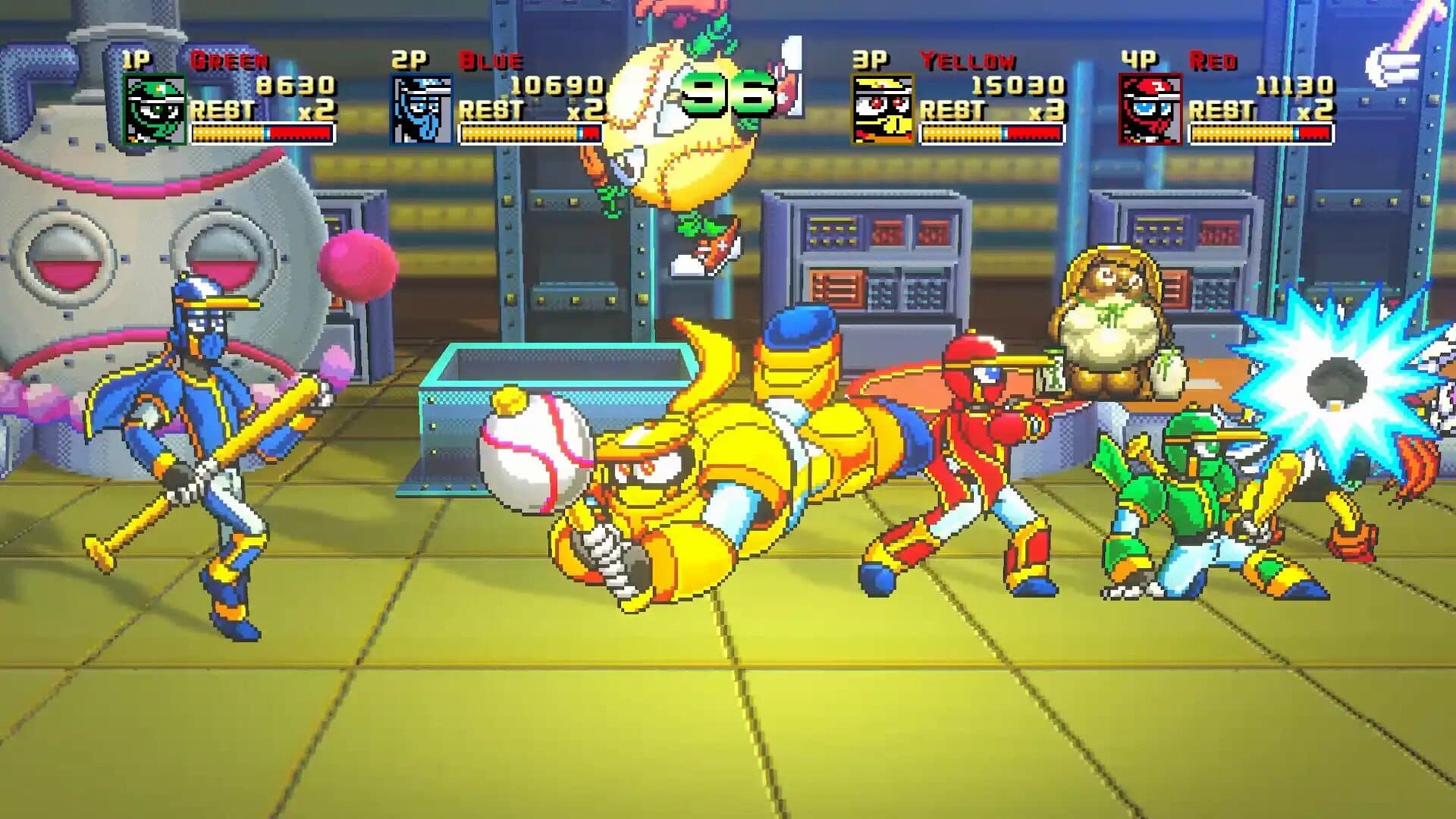 Screenshot for Ninja Baseball League-Man: Bases Loaded