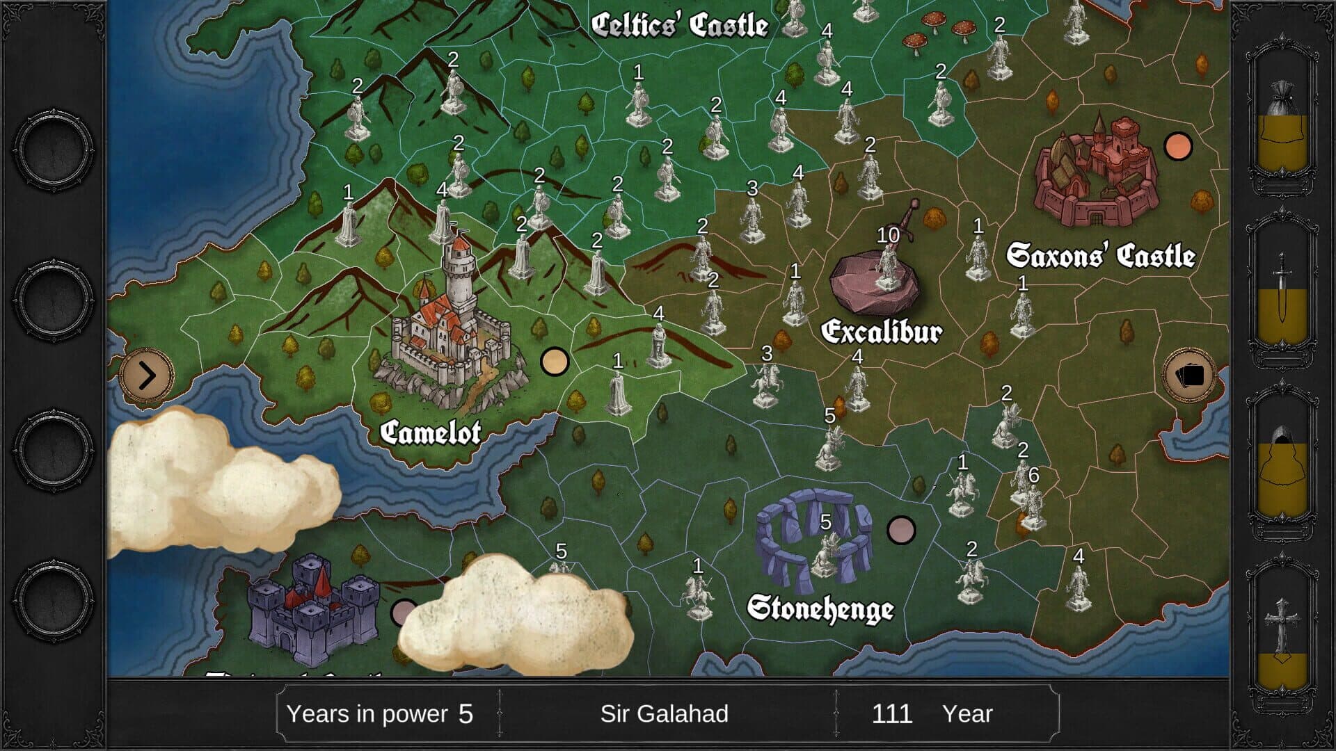 Screenshot for Throne & Conquest: King Arthur