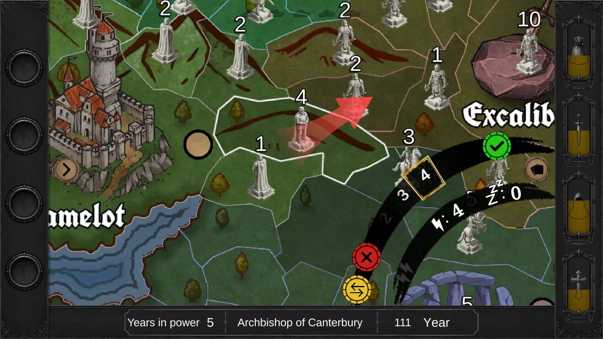 Screenshot for Throne & Conquest: King Arthur