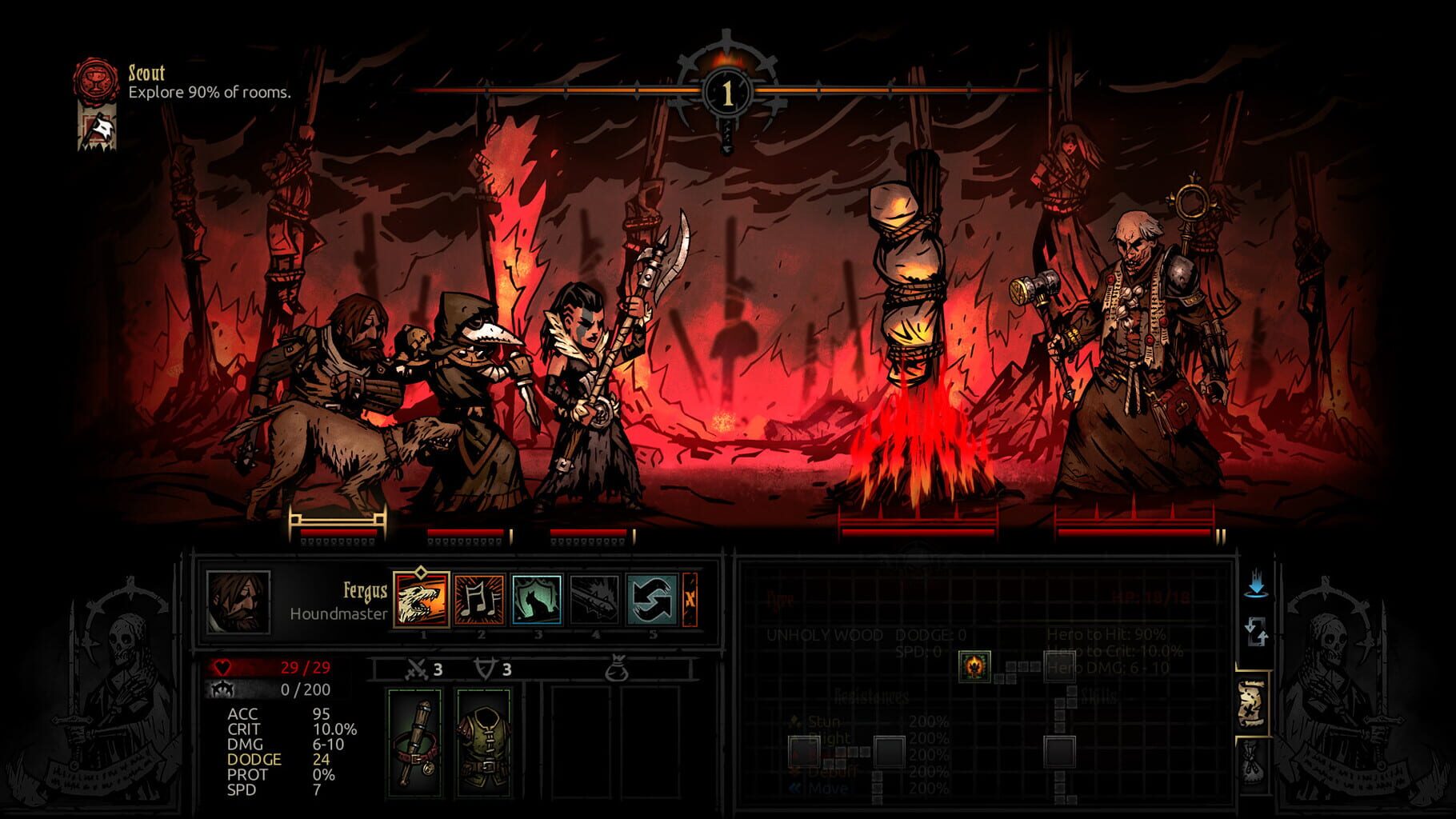 Screenshot for Darkest Dungeon: The Crimson Court