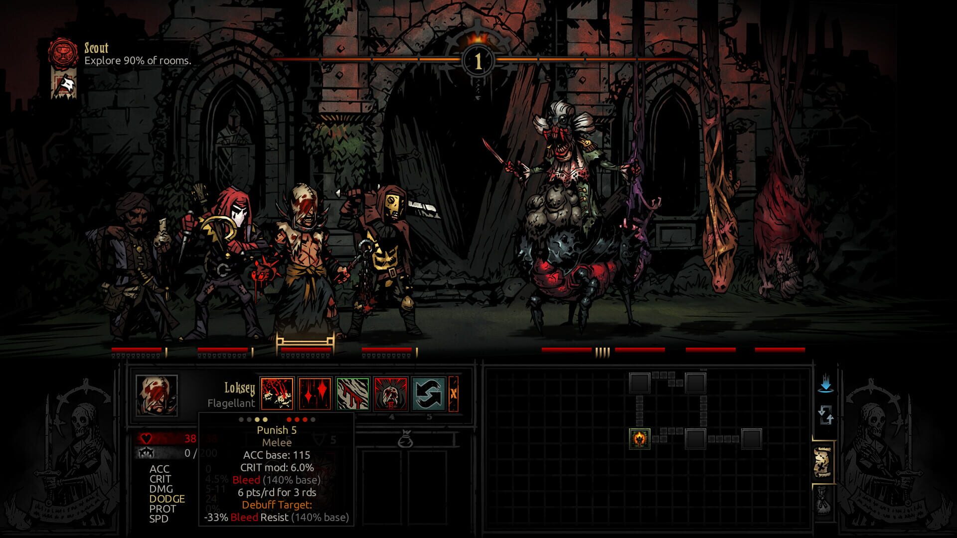 Screenshot for Darkest Dungeon: The Crimson Court