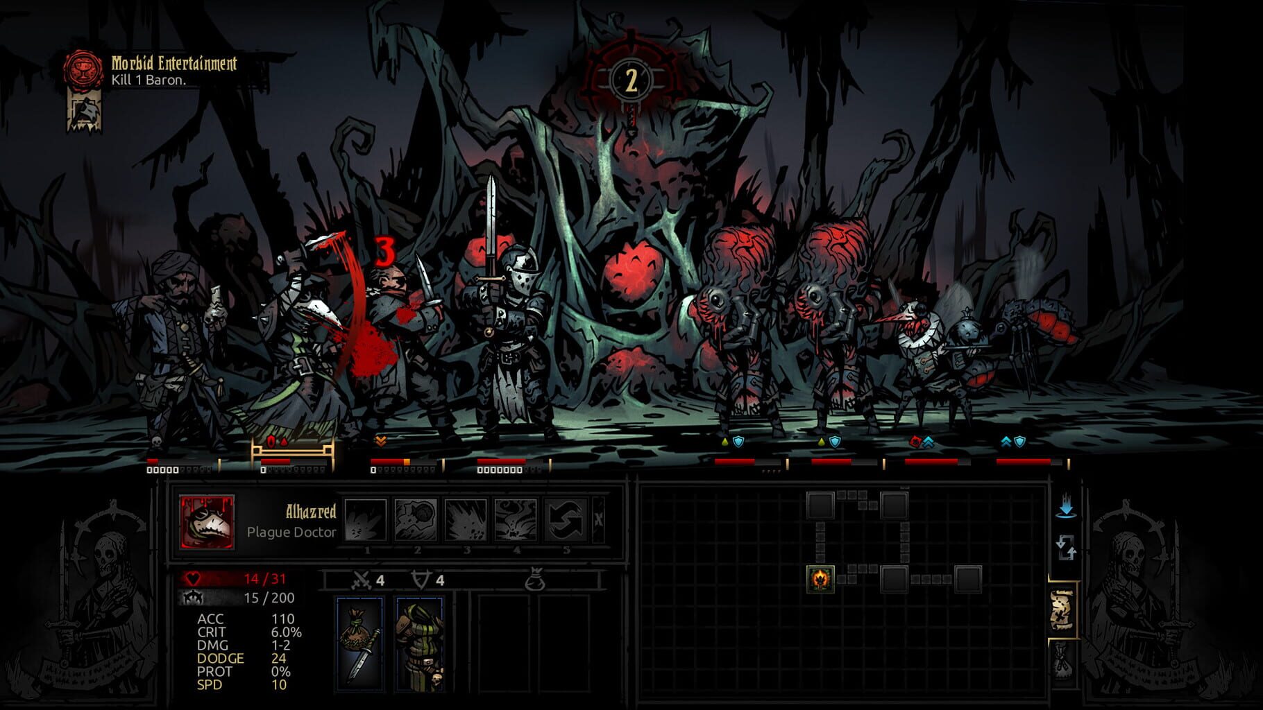 Screenshot for Darkest Dungeon: The Crimson Court