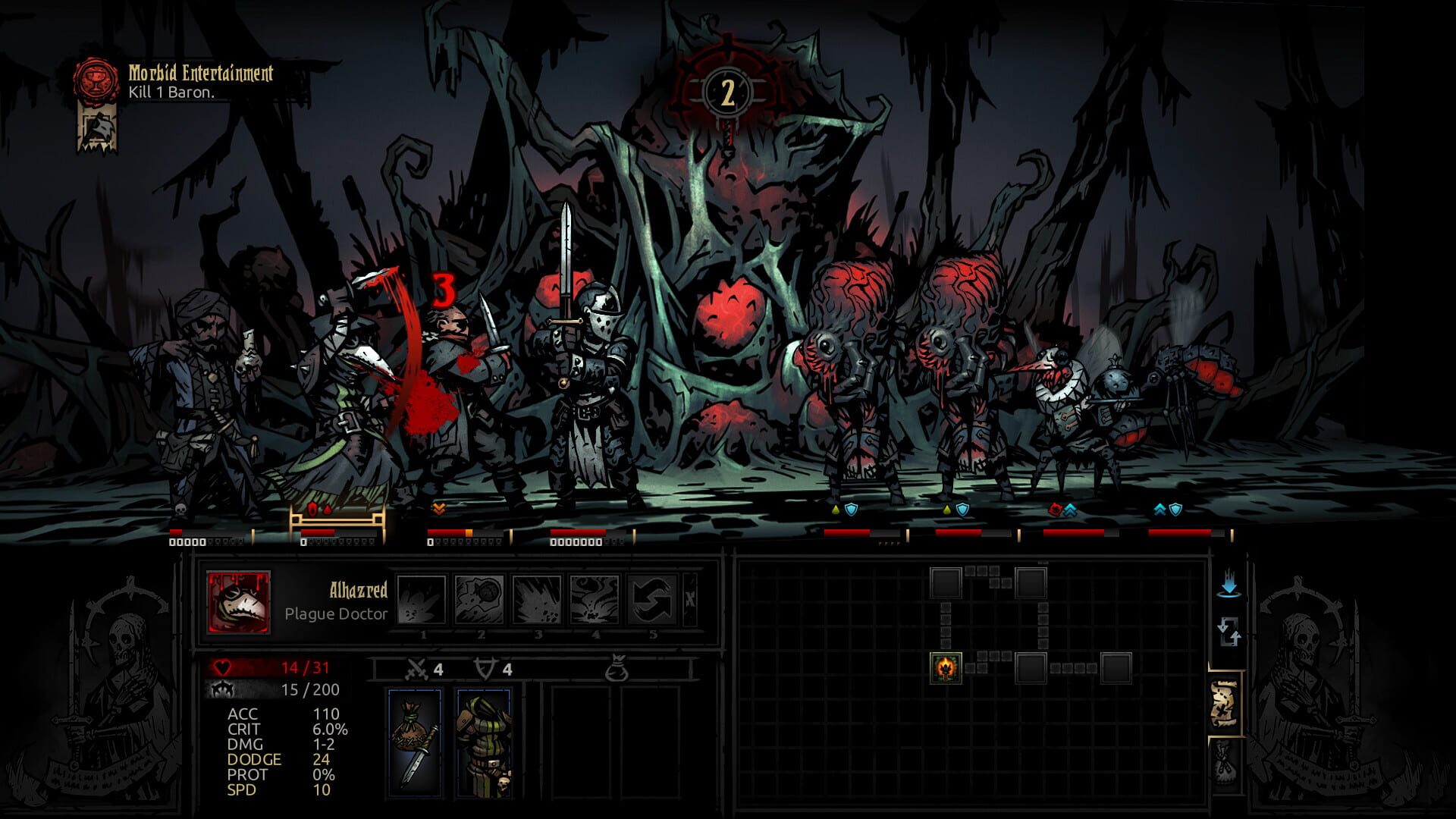 Screenshot for Darkest Dungeon: The Crimson Court