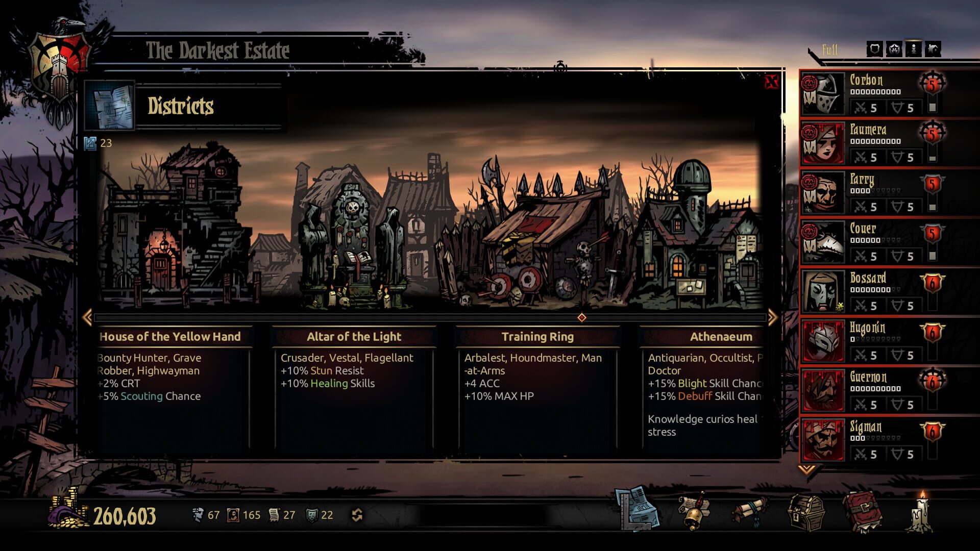 Screenshot for Darkest Dungeon: The Crimson Court