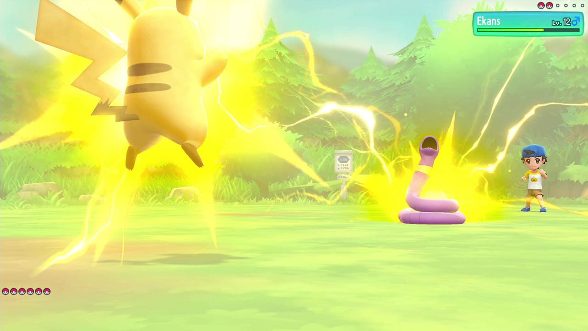 Screenshot for Pokémon: Let's Go, Pikachu!