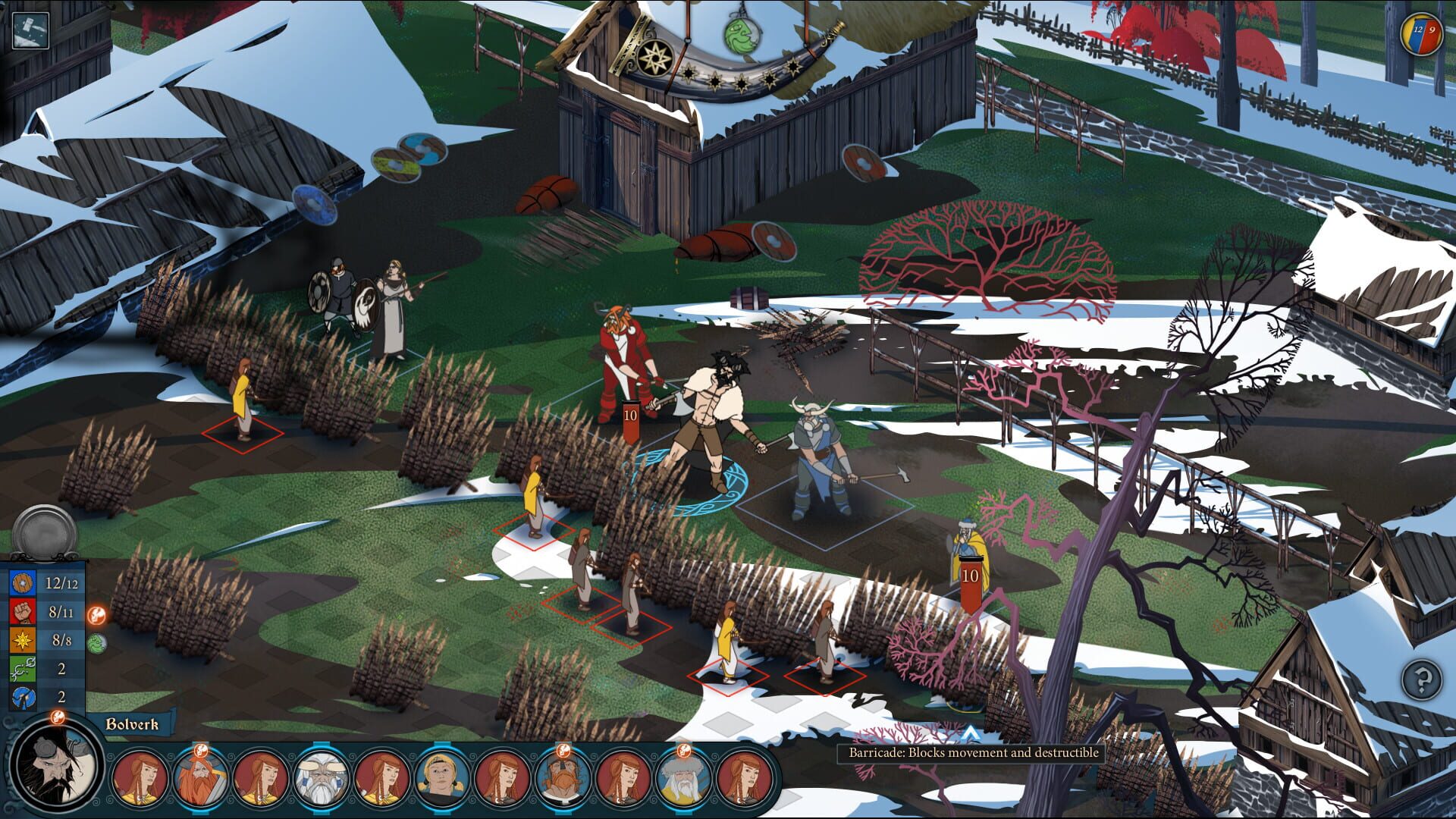 Screenshot for The Banner Saga 2